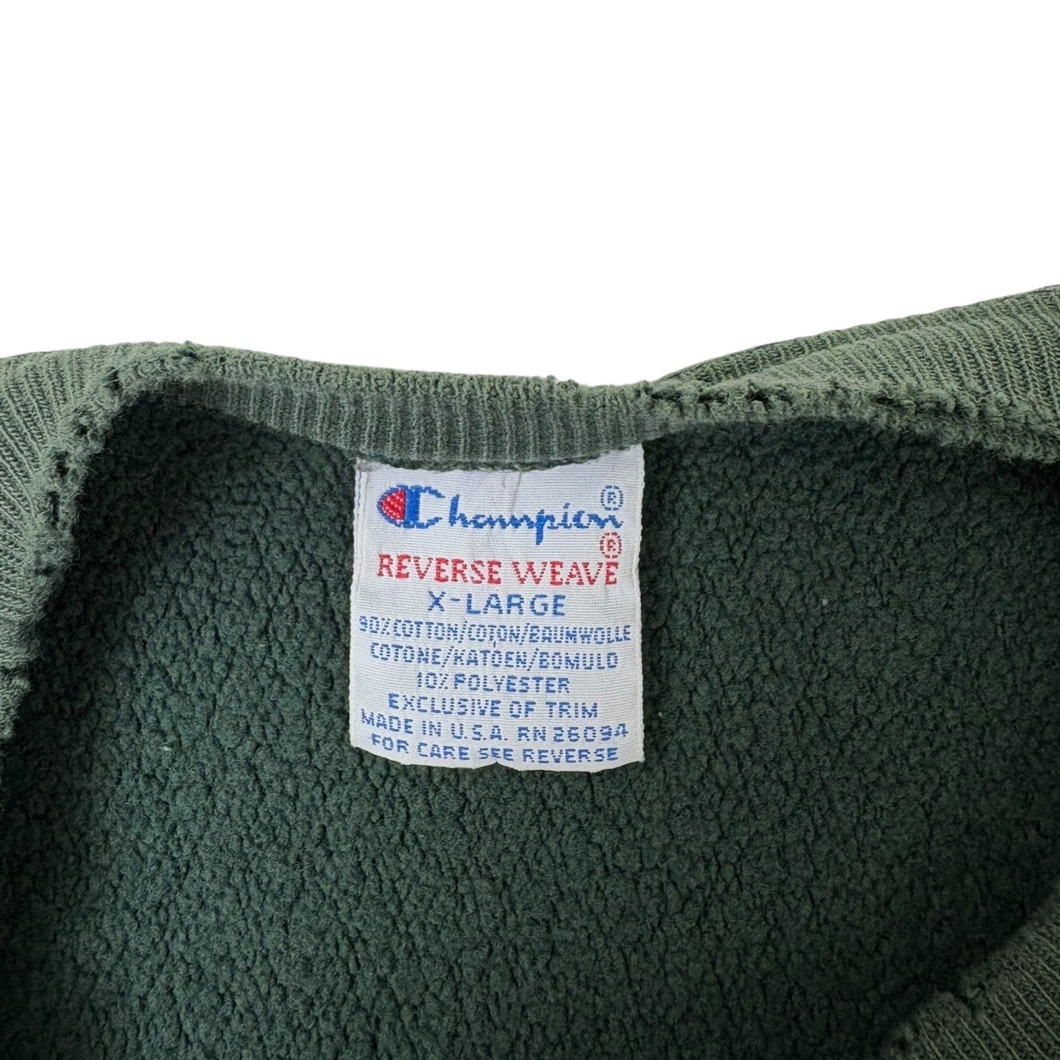 Vintage Champion Reverse Weave Sweatshirt “Minnesota” Green