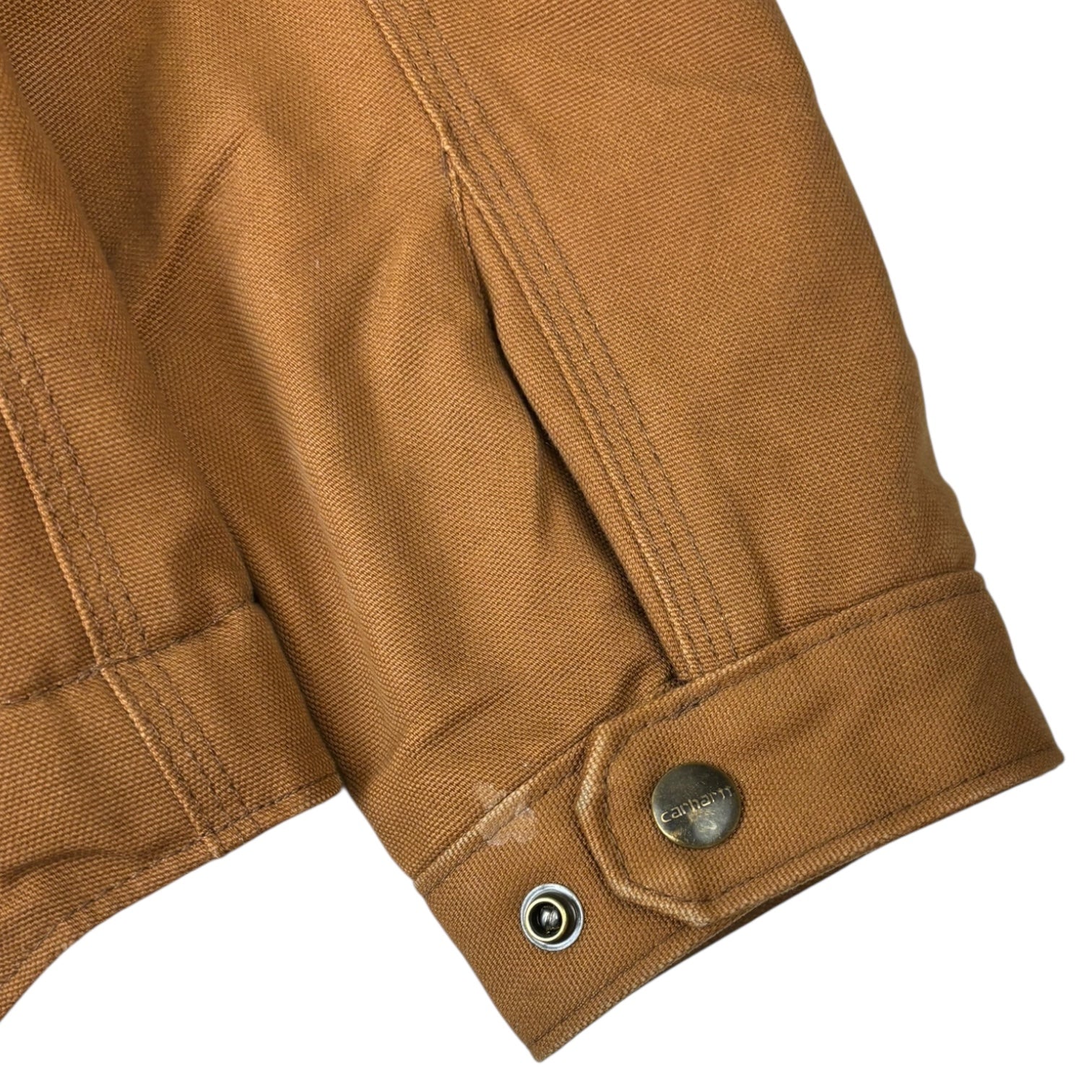 Vintage Carhartt Relaxed Fit Detroit Jacket Tan