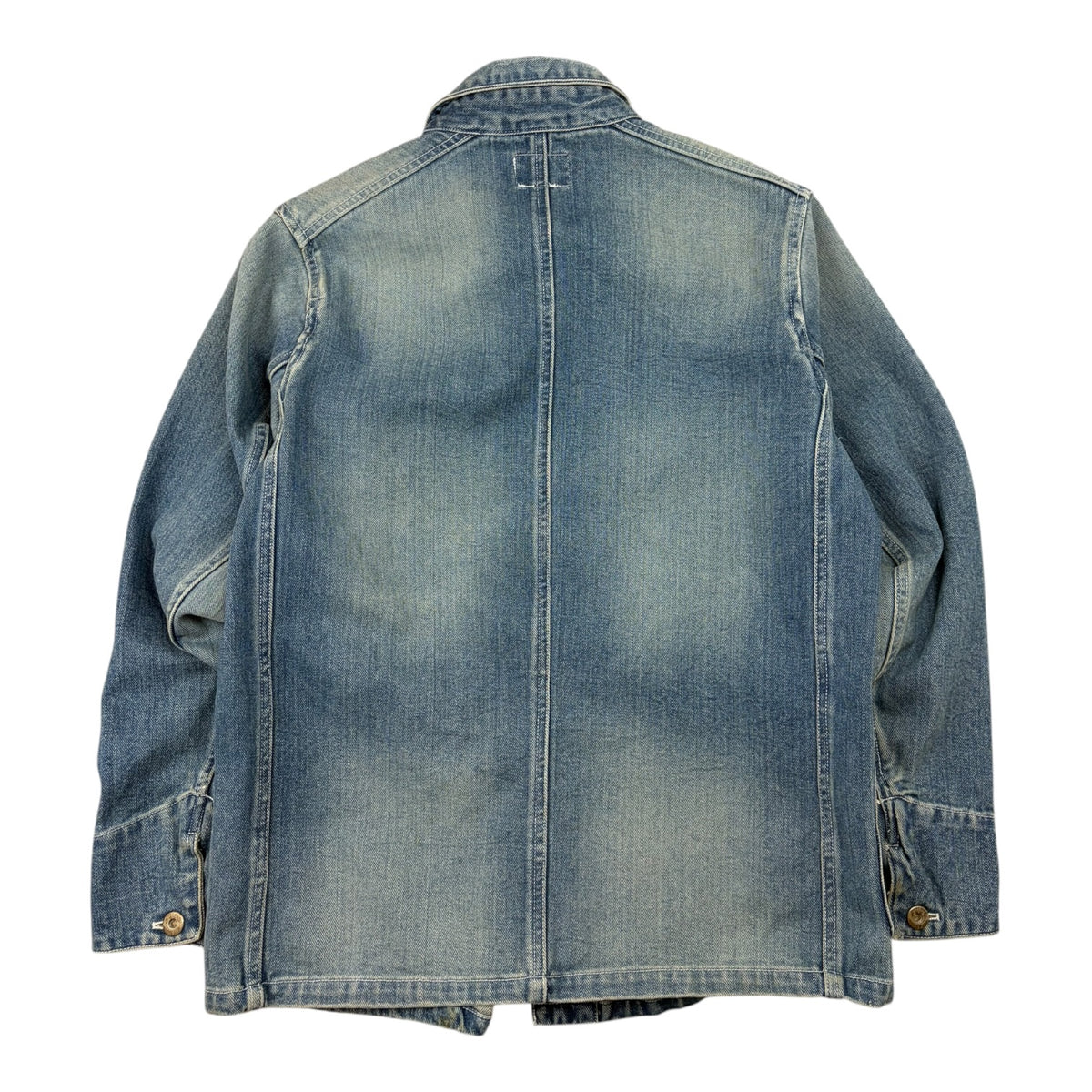 FCUT SSDD Denim Chore Coat Light Wash