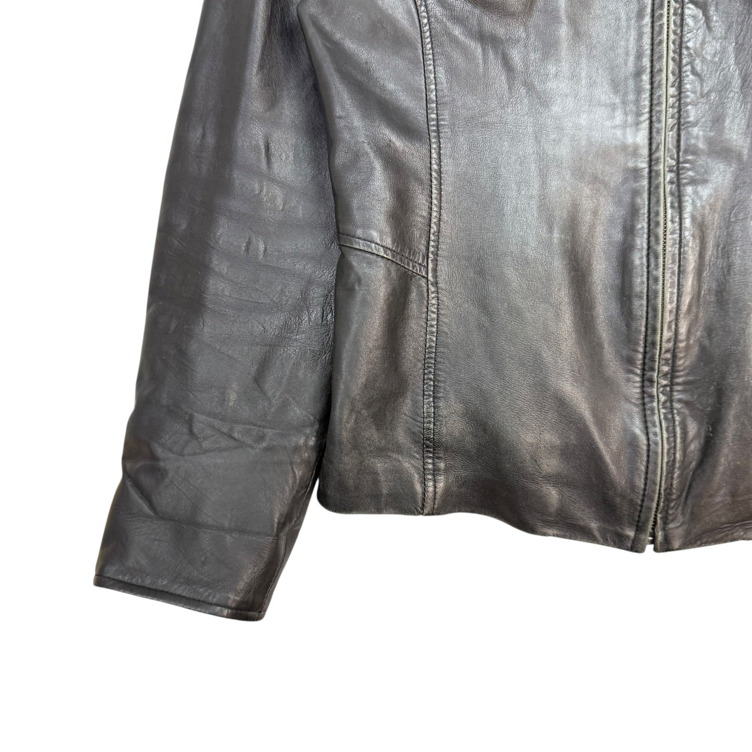 Vintage Women's Danier Leather Jacket Black