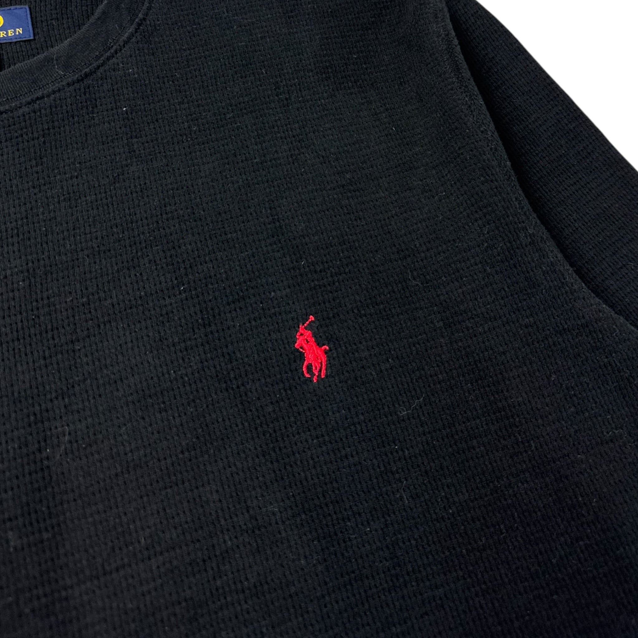Polo Ralph Lauren Thermal Knit Black