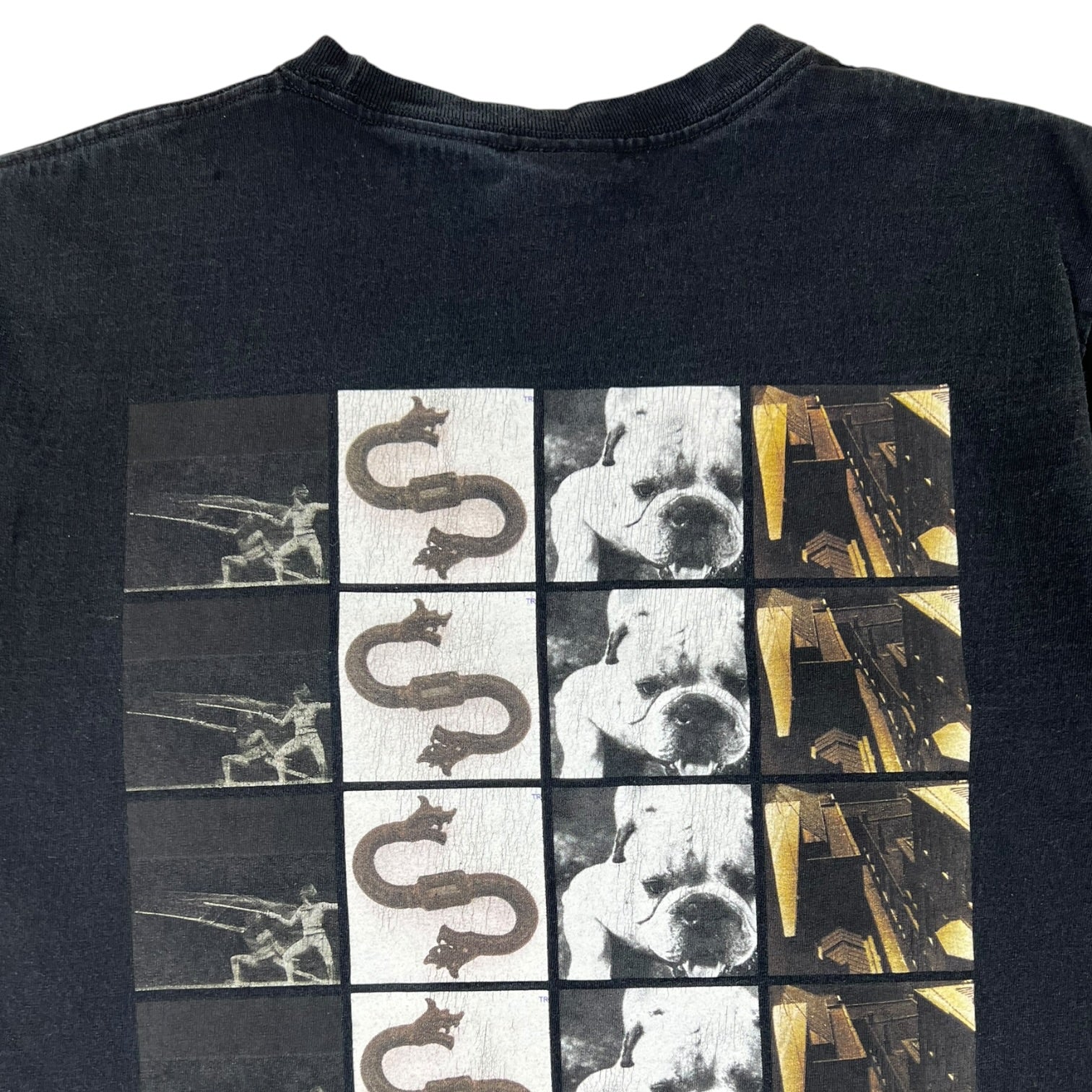Stussy Grid T-Shirt Black