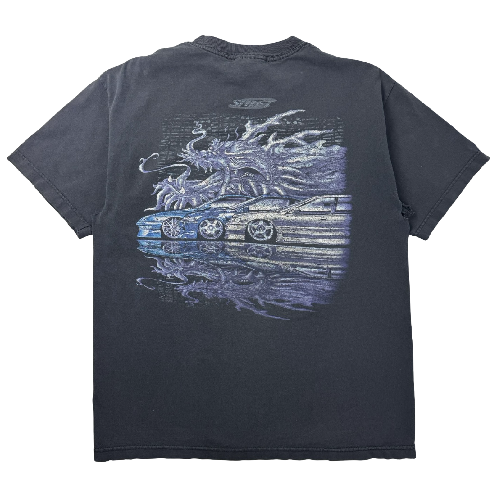 Vintage Y2K Shift Gear Dragon Street Race T-Shirt