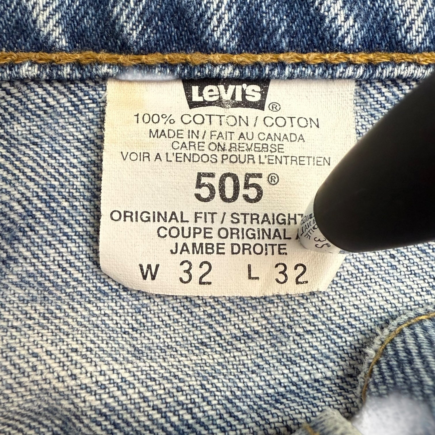 Vintage Levi’s Orange Tab 505 Denim Pants Medium Wash