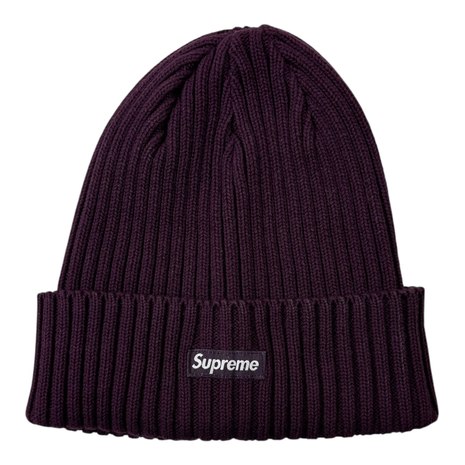 Supreme Overdyed Beanie Egg Plant SS23