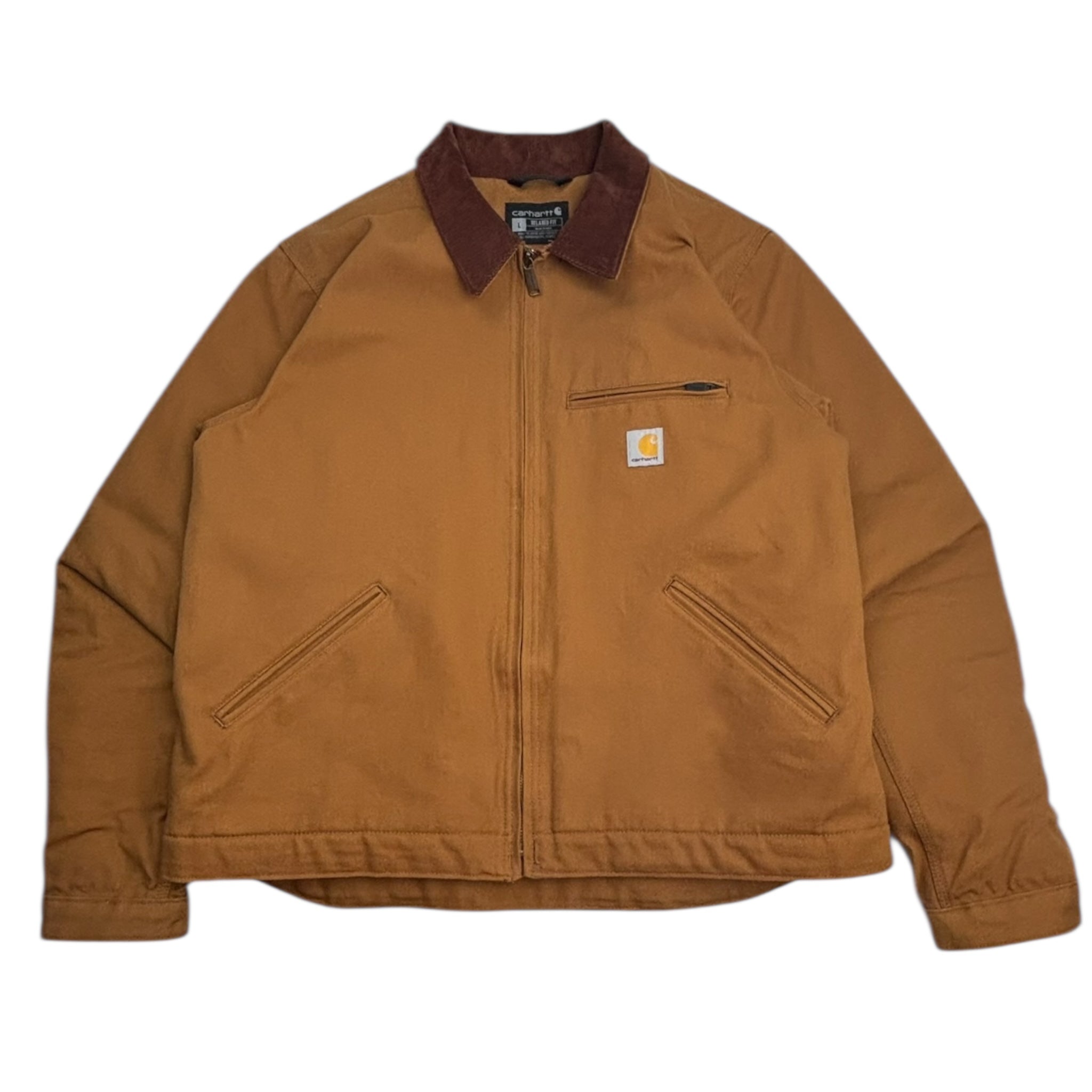 Carhartt Detroit Blanket Lined Jacket Brown