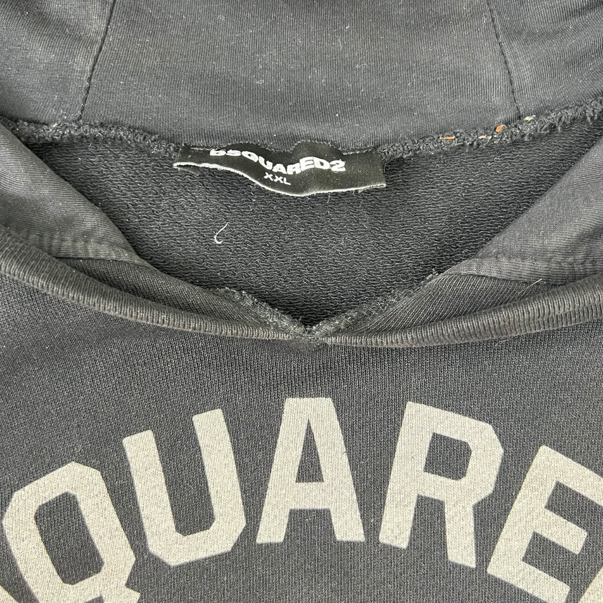 Dsquared2 Cotton Hoodie Black