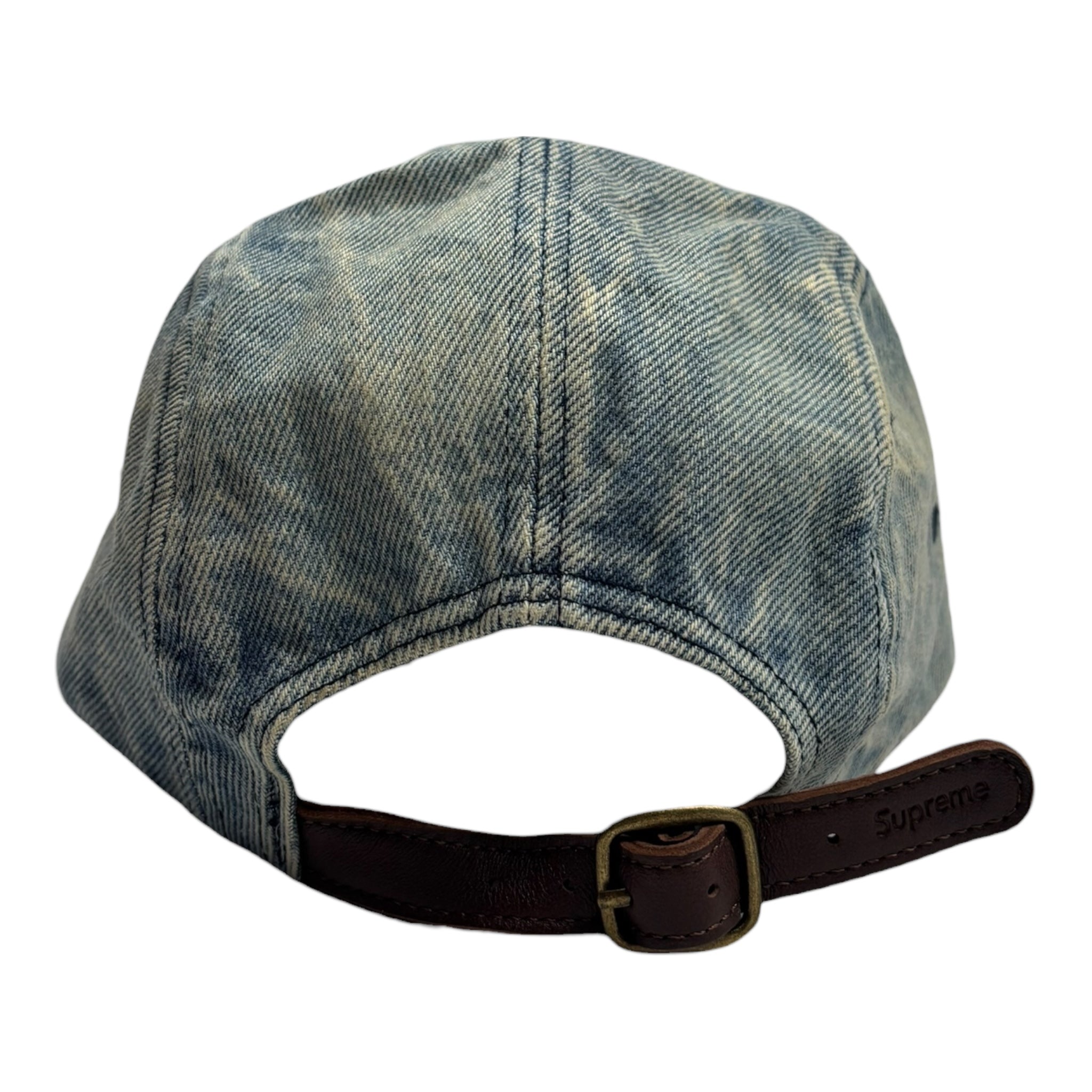 Supreme Washed Chino Twill Camp Cap Dirty Indigo