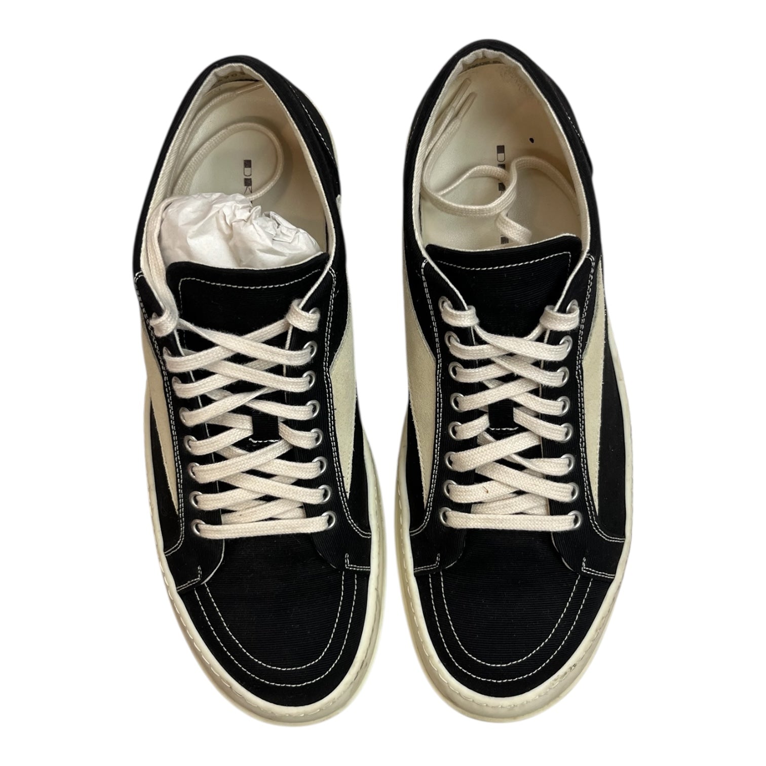 Rick Owens DRKSHDW Vintage Sneaks Black/Milk