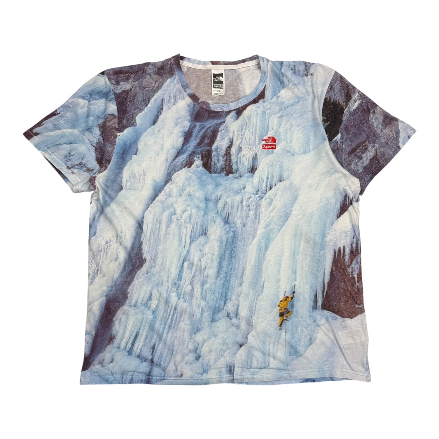 Supreme x The North Face Ice Climb Tee Blue