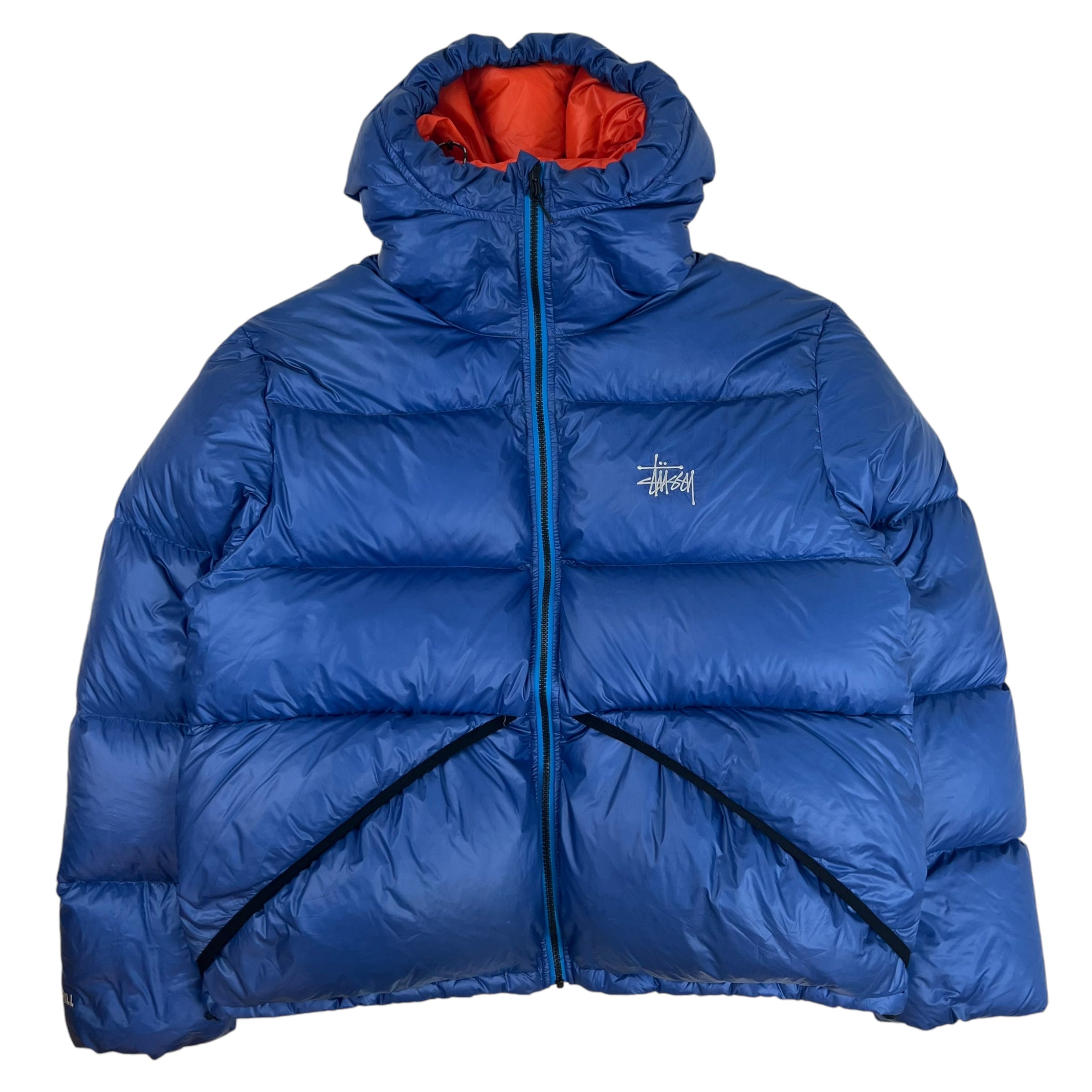 Stussy Down Parka Micro Ripstop Blue