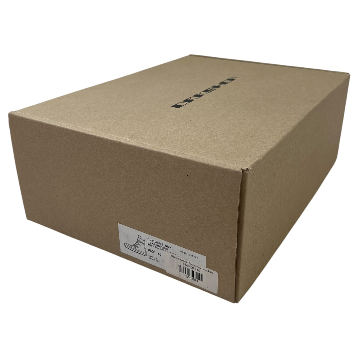Rick Owen’s DRKSHDW Hexa High Sneakers Black