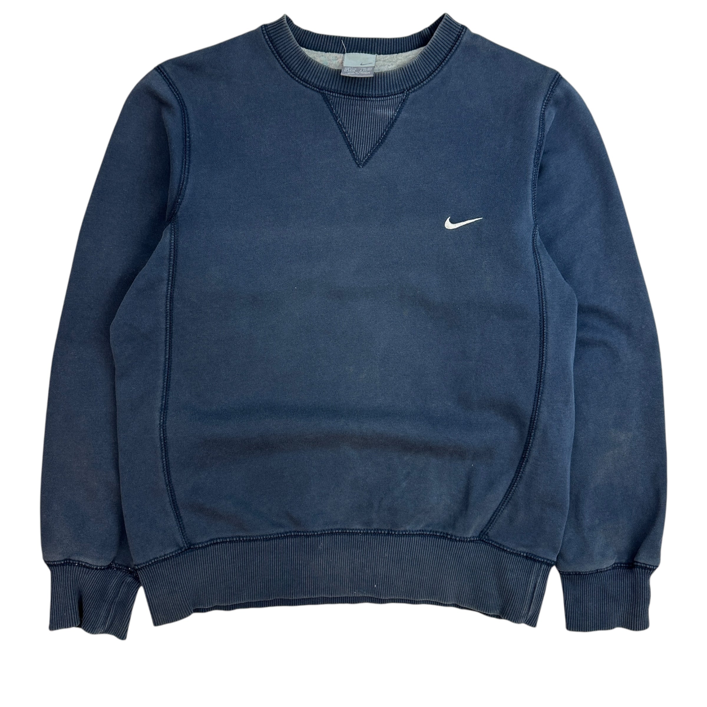 Vintage Nike Swoosh Crewneck Navy