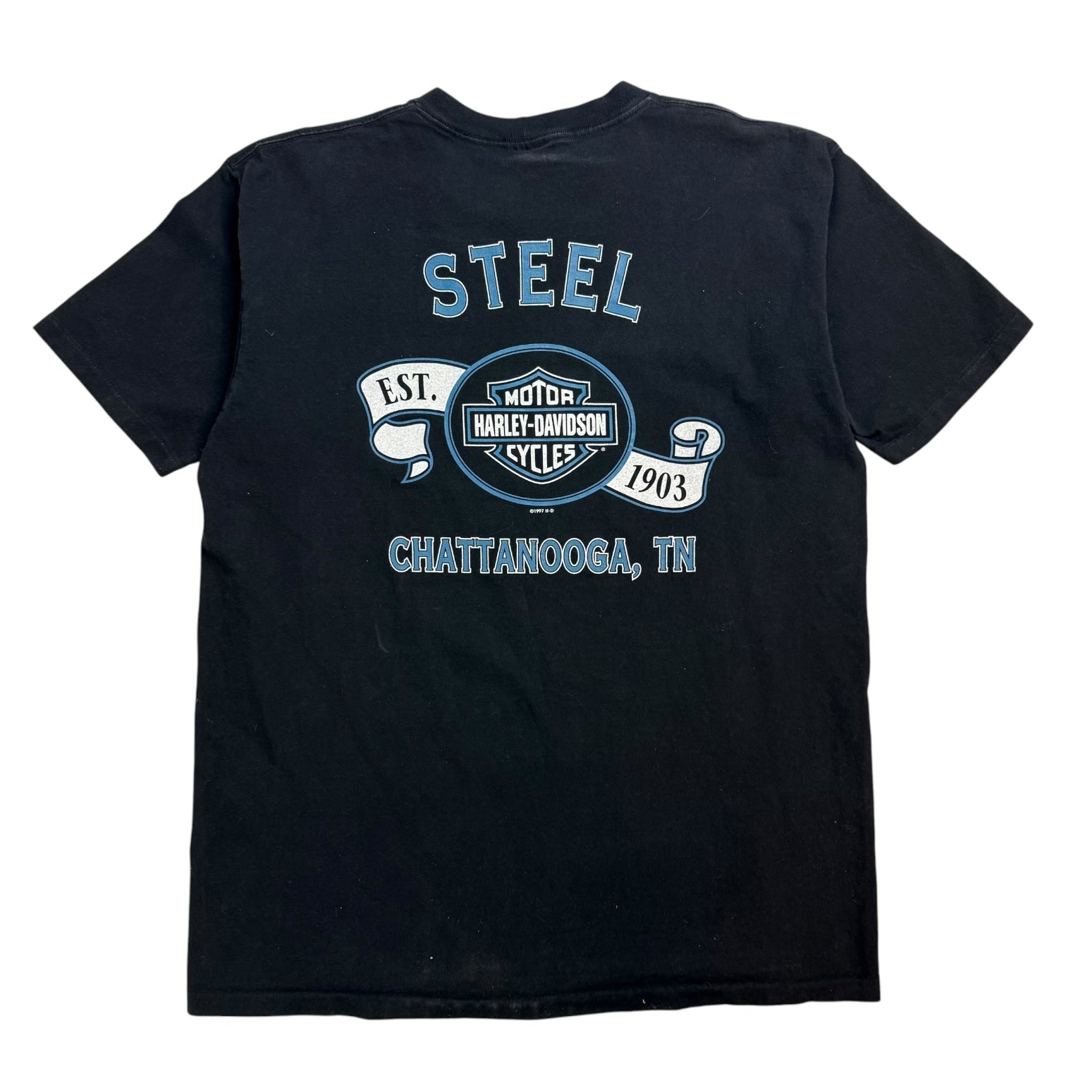 1997 Harley Davidson Of Chattanooga Tee Black