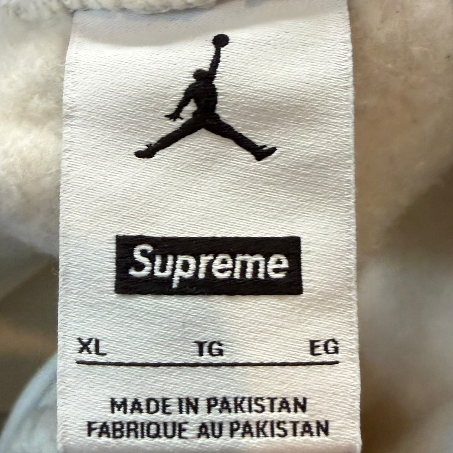 Supreme Jordan Sweatpants Ash Grey