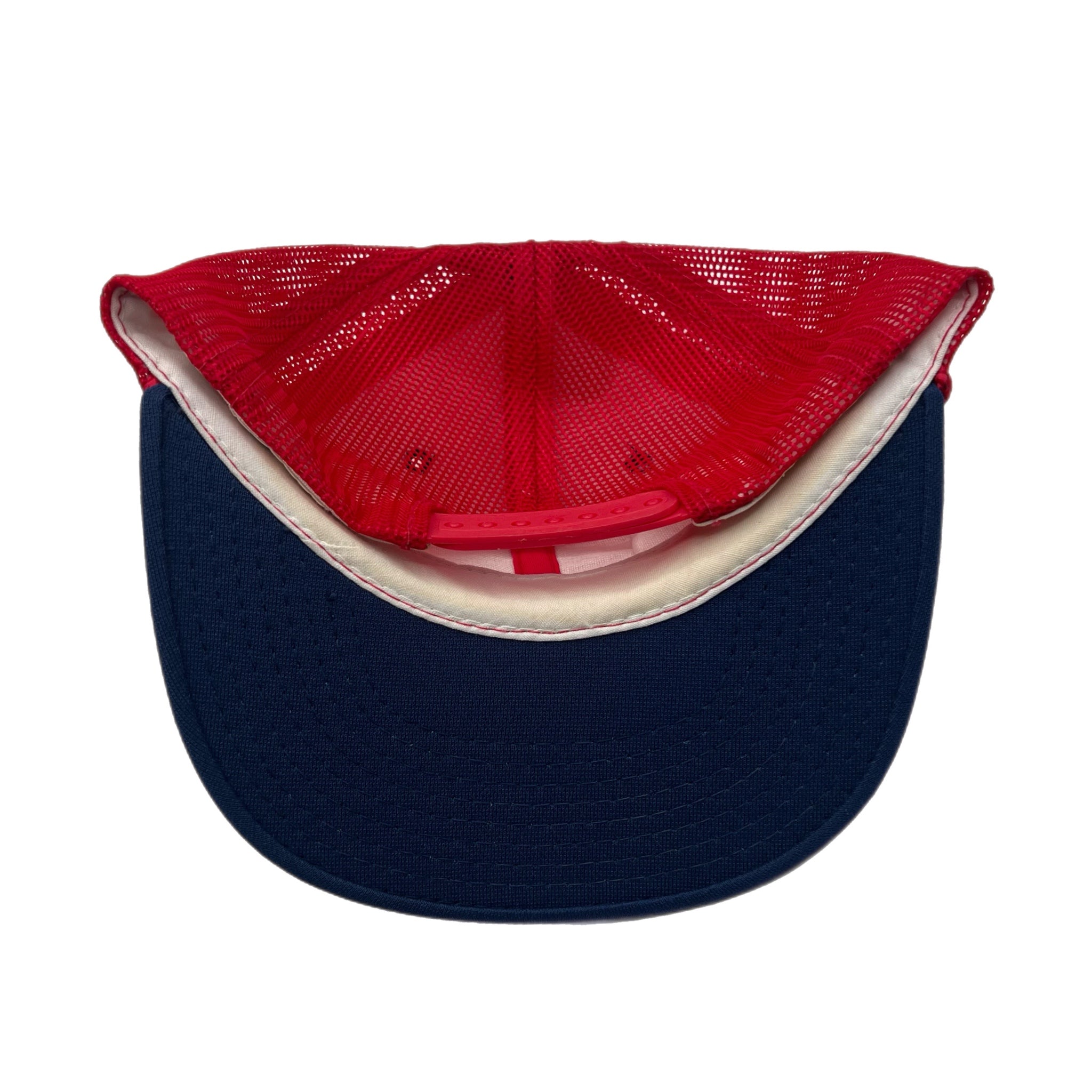 1988 SuperBowl XXII Sports Specialties Trucker Hat Red/Navy