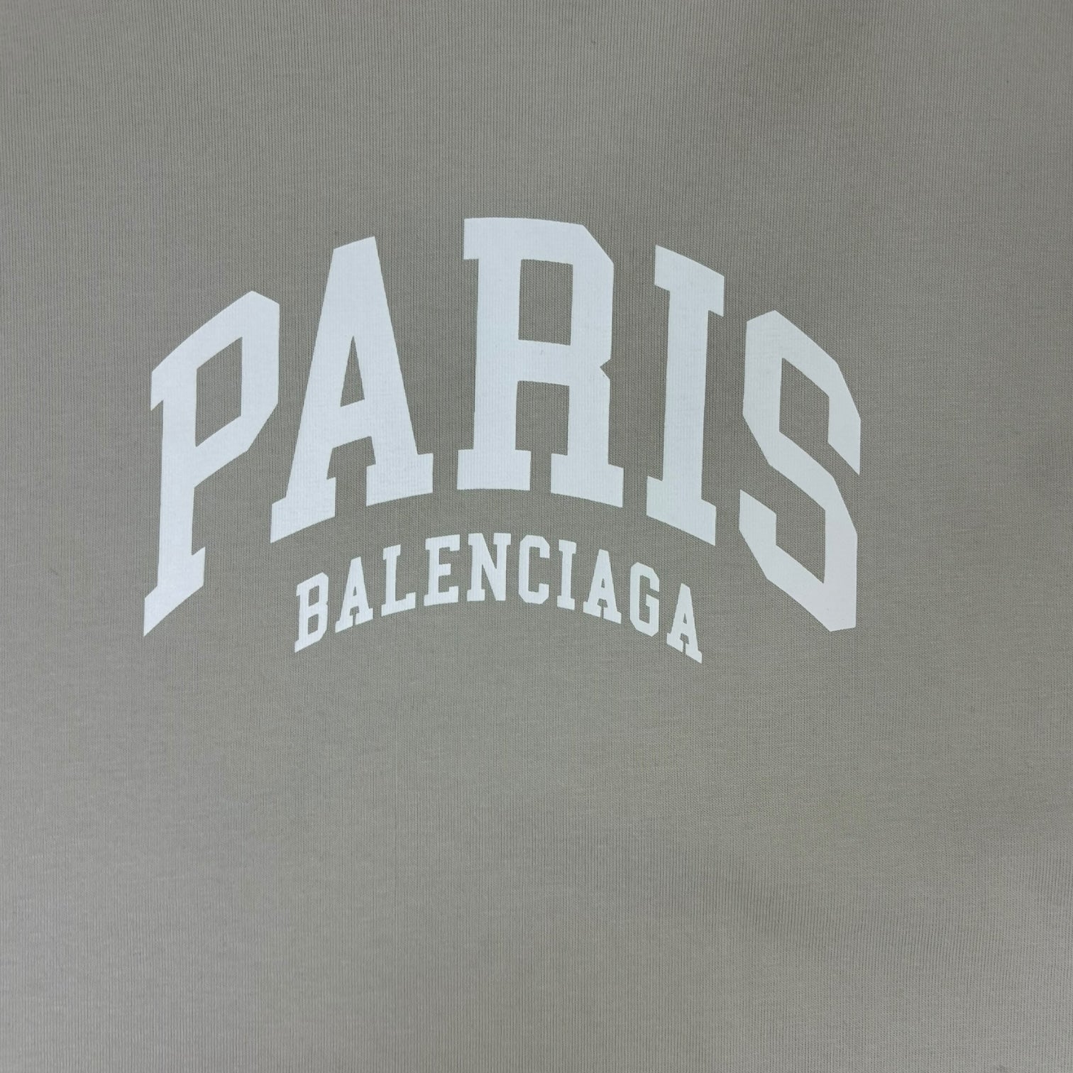 Balenciaga Cities Paris T-Shirt Bone