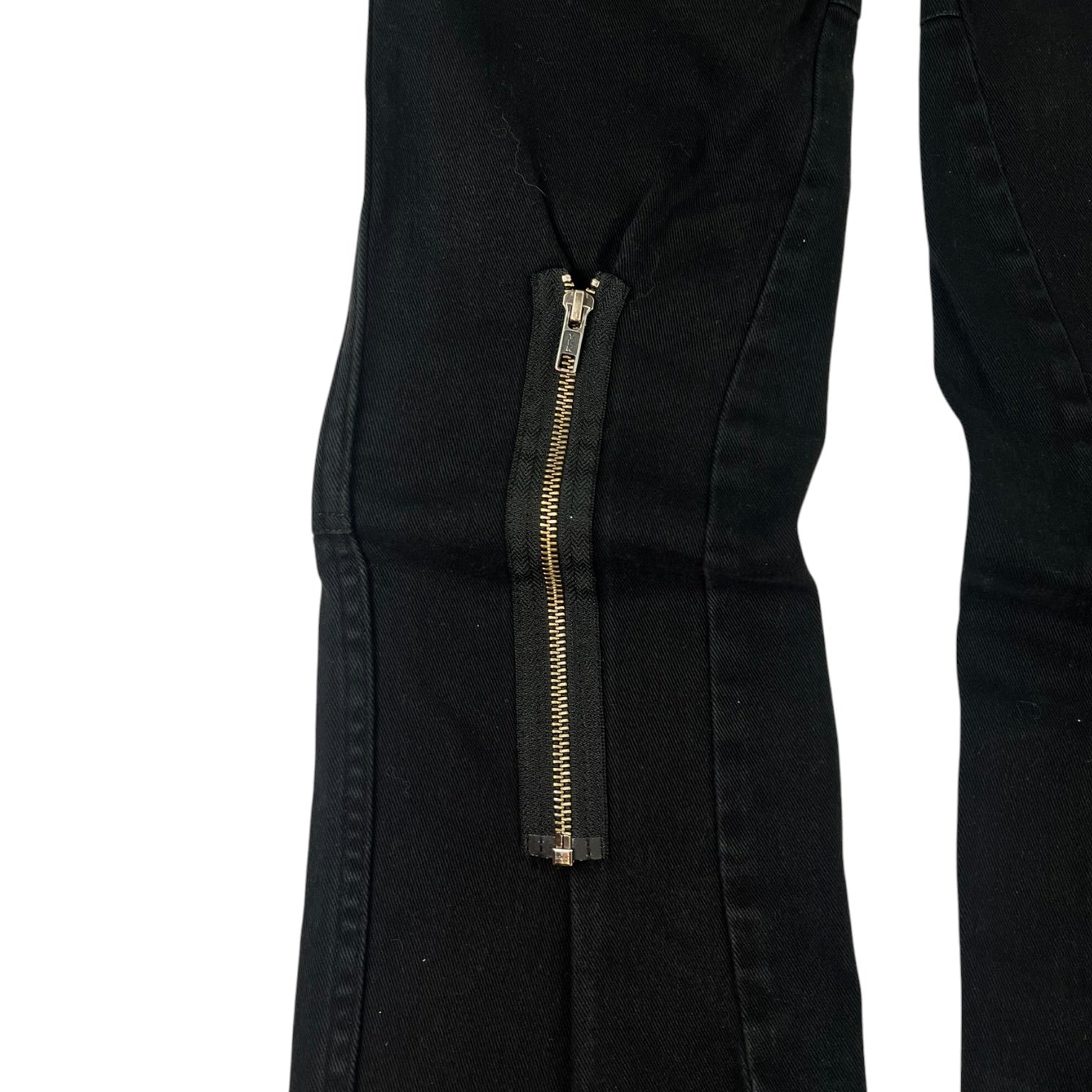 Vuja De Backzip Flared Carpenter Pants Black
