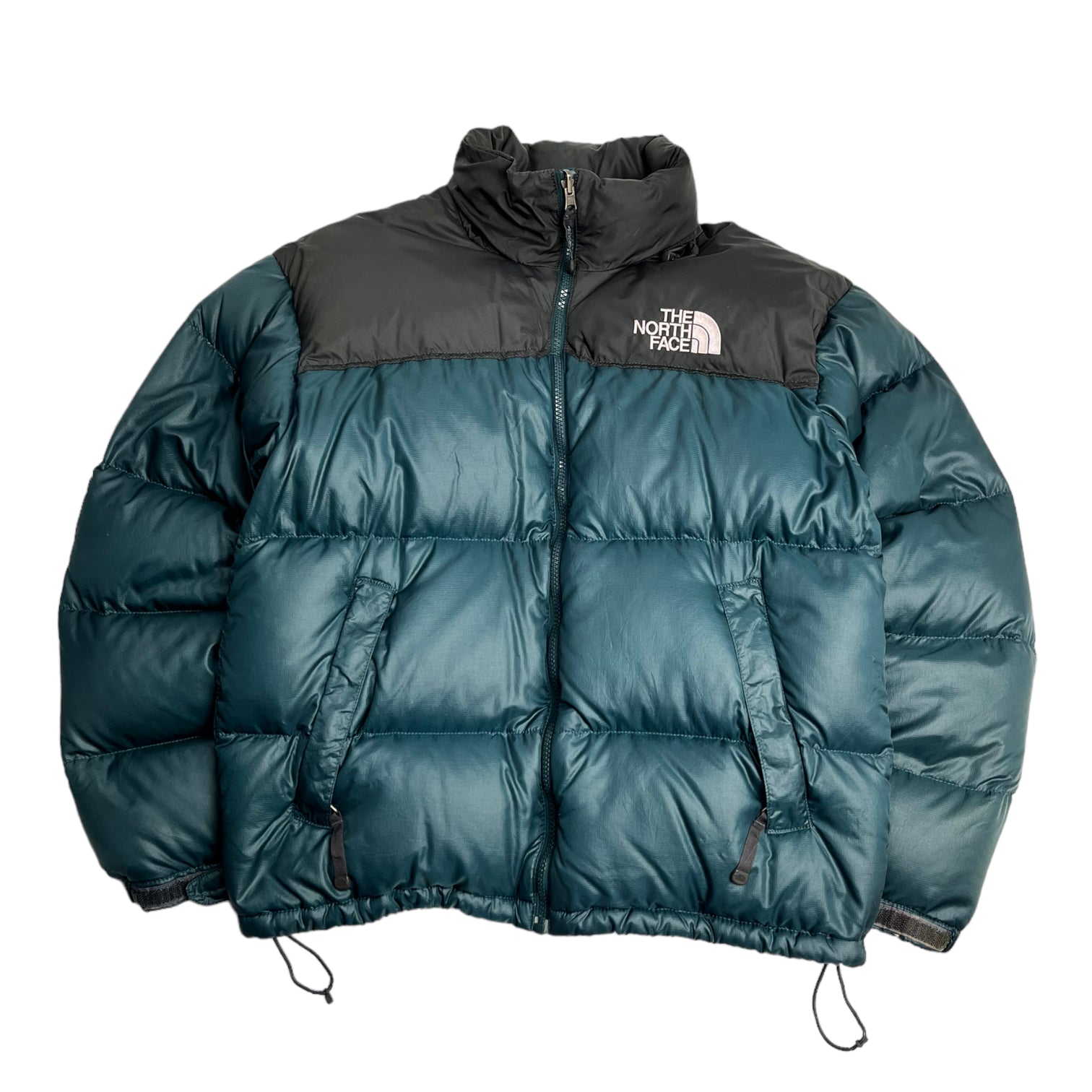 The North Face 700 Puffer Jacket Blue/Green - Blue/Green Puffer Jacket