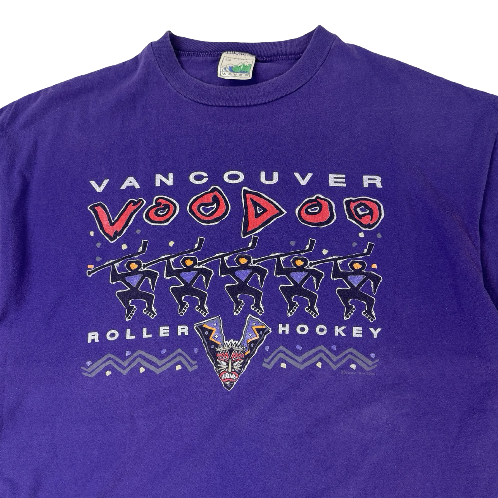 Vintage Vancouver Voodoo T-Shirt Purple