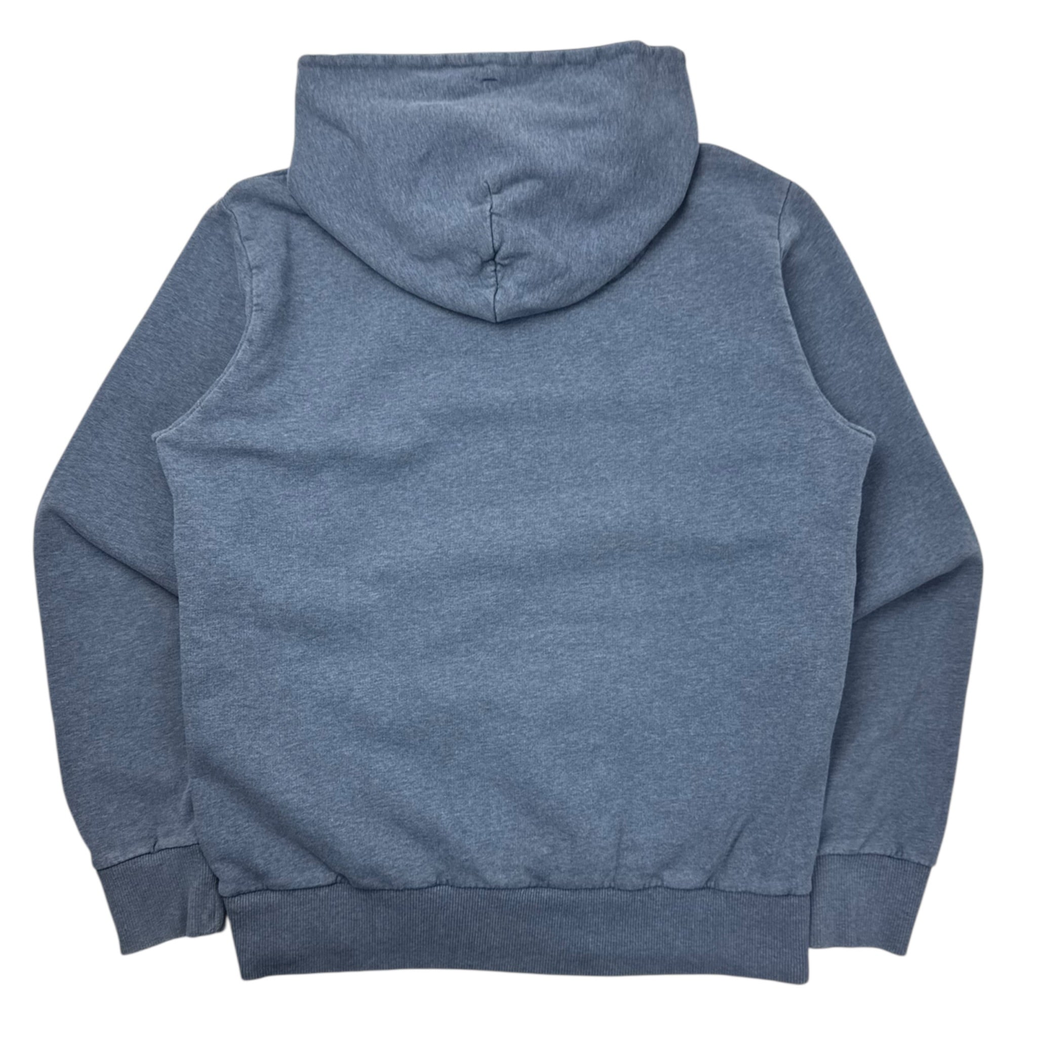 Y2K Diesel Flocked Design Hoodie Heathered Queen Blue