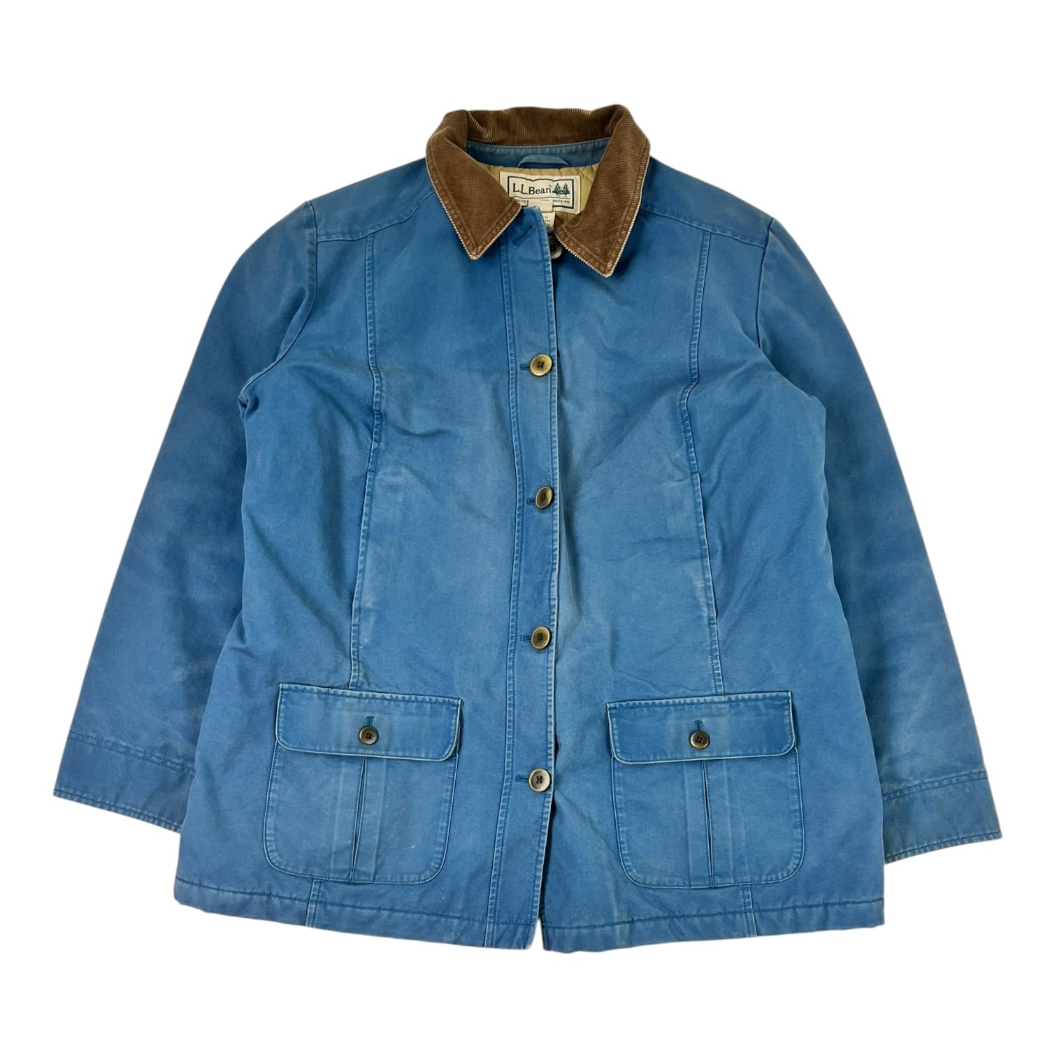 (W) Vintage L.L.Bean Barn Coat Blue