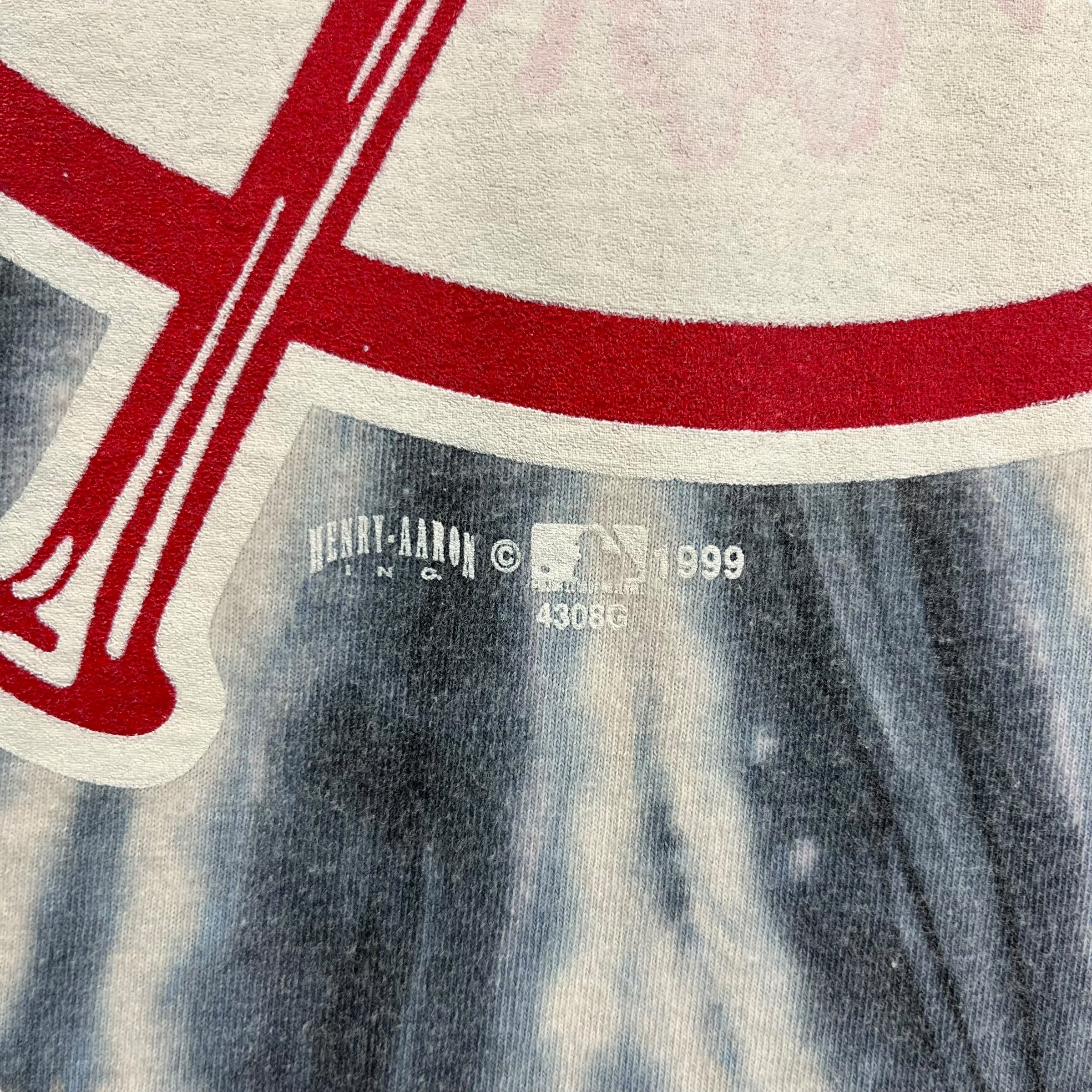 Vintage New York Yankees Tee Tie Dye Red/Blue
