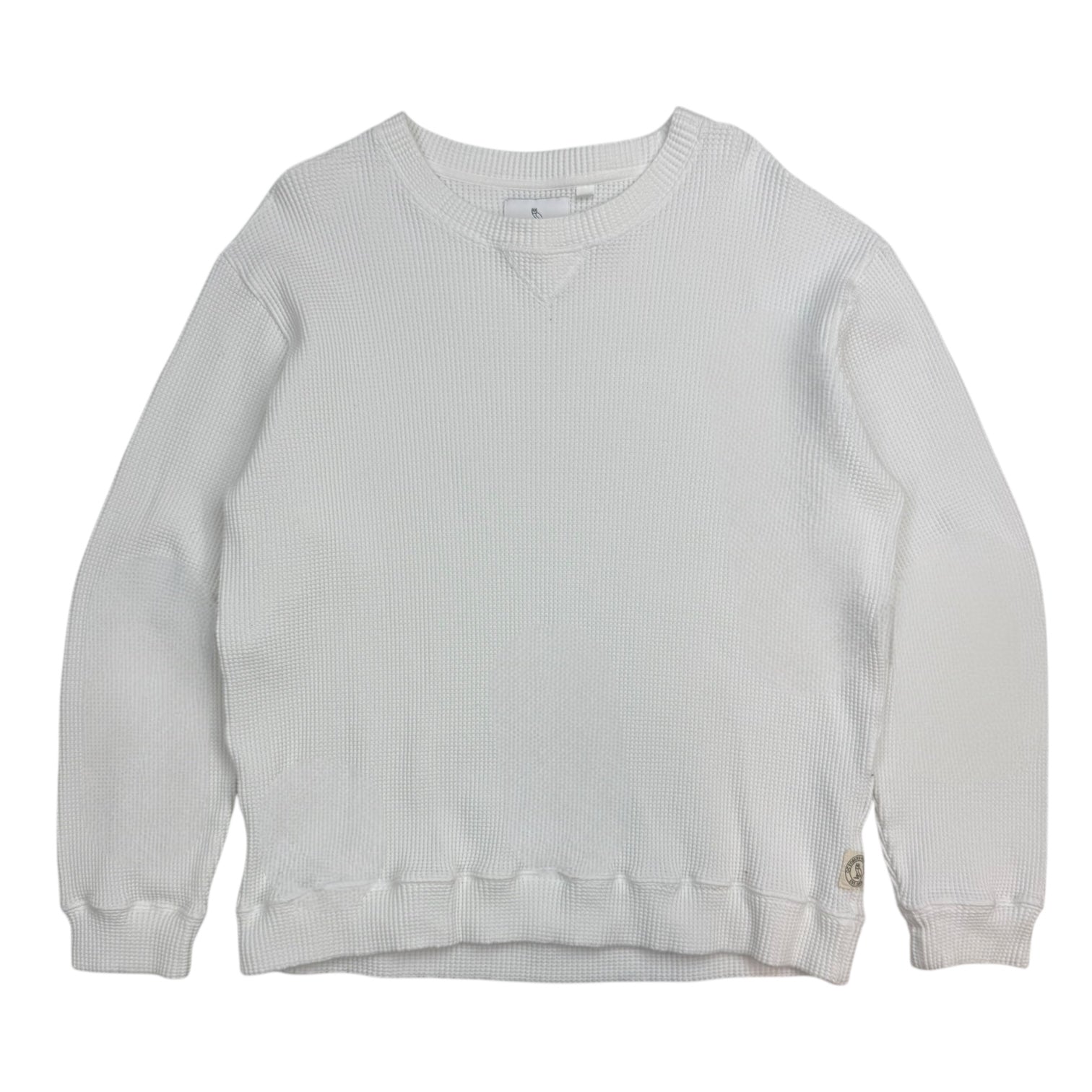 Octobers Very Own Thermal L/S Shirt White