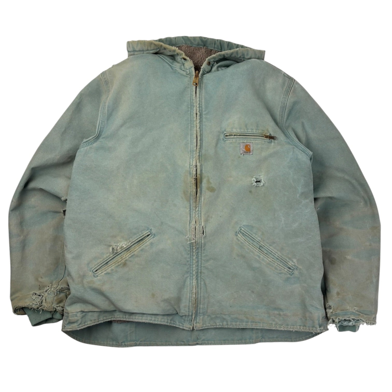 (W) Carhartt Sierra Jacket Seaglass Blue WJ141