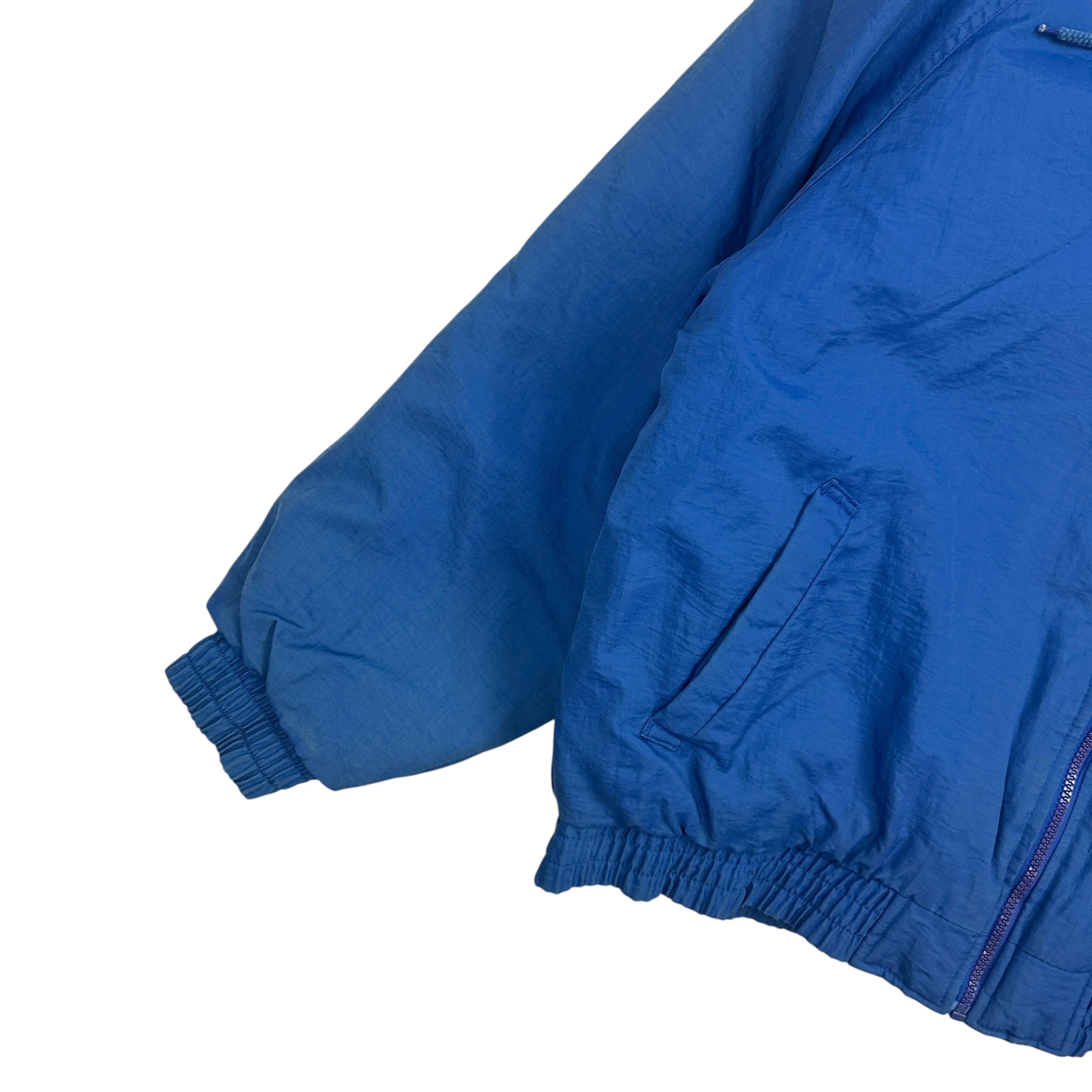 Vintage Game Day New York Giants Helmet Jacket Blue