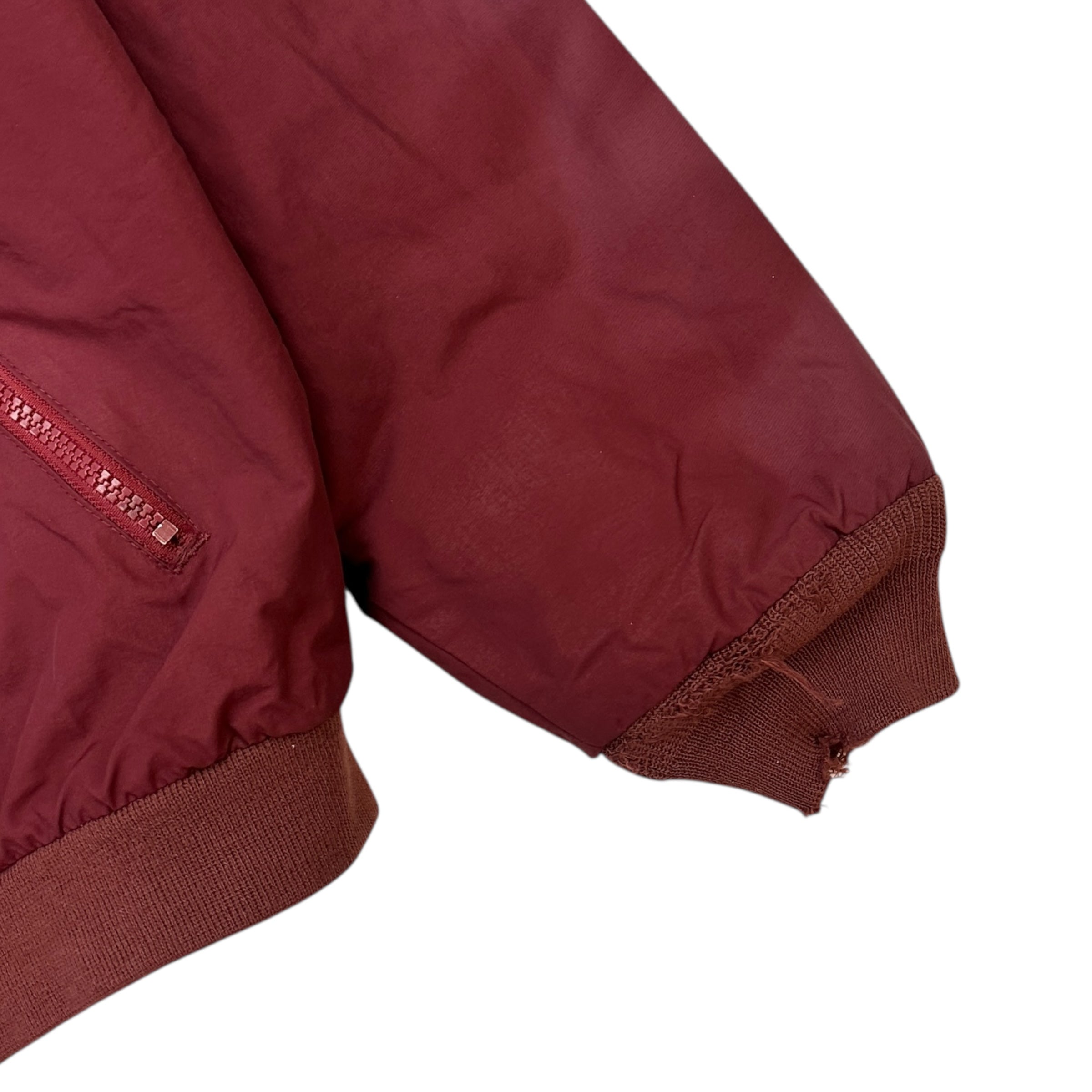 Vintage L.L.Bean Fleece Lined Jacket Maroon