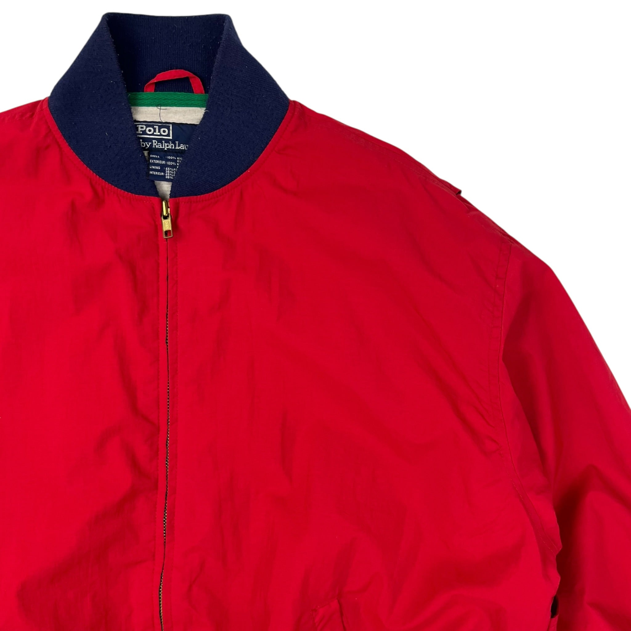Vintage Polo Sport Nylon Bomber Jacket