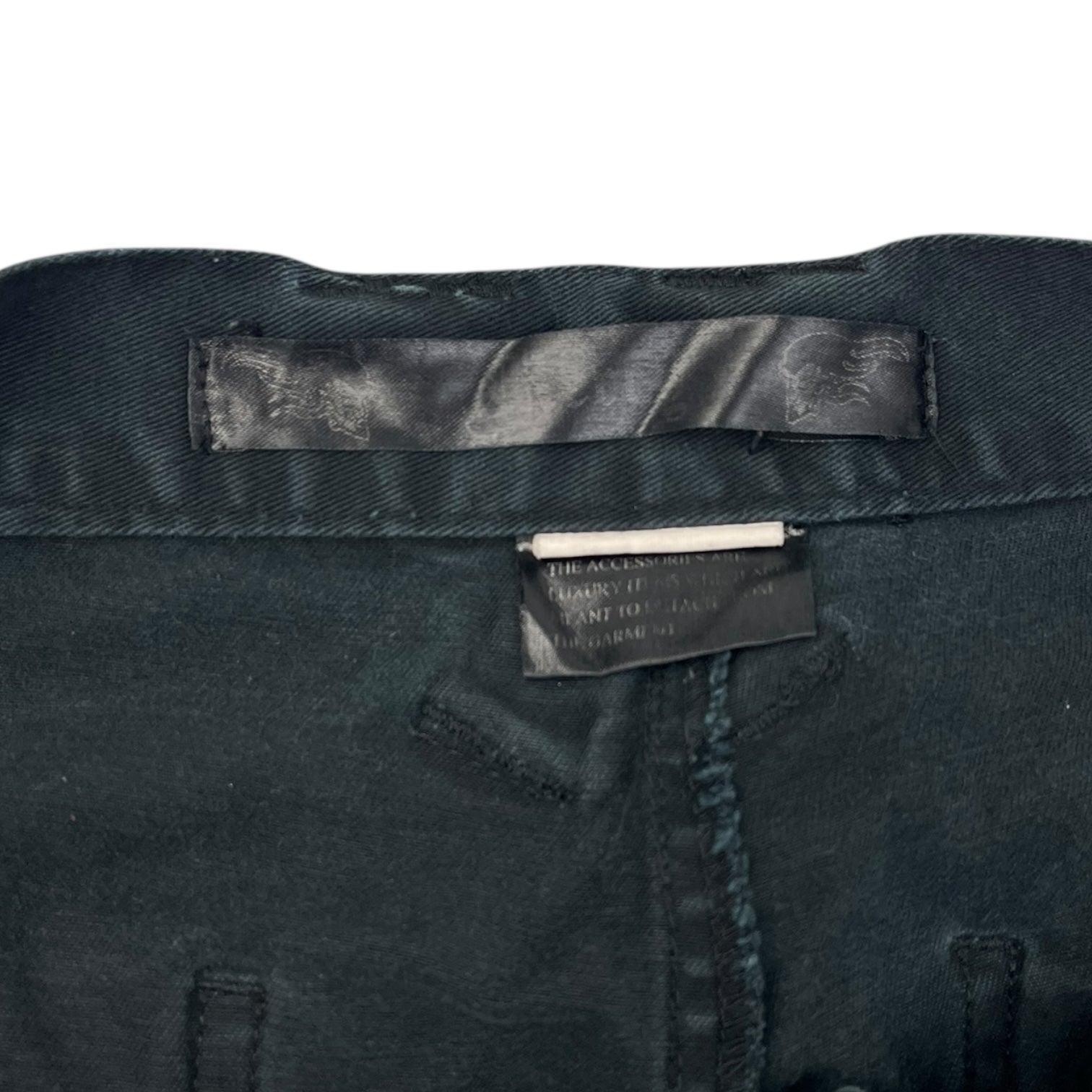 Vintage Y2K Mercy Goth Rave Fringe Baggy Pants