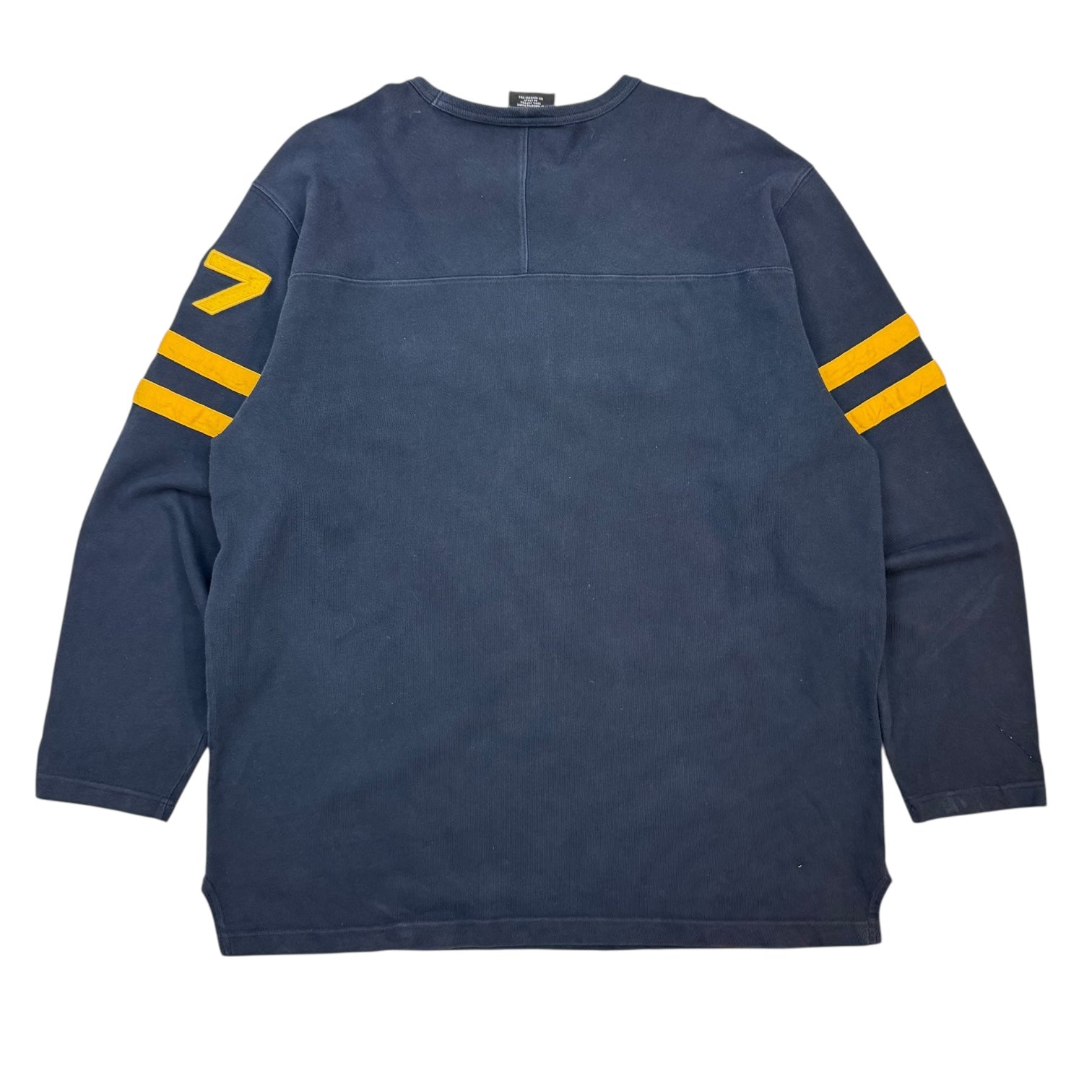 Vintage Polo Jeans Company Ralph Lauren Crewneck Navy Blue/Yellow