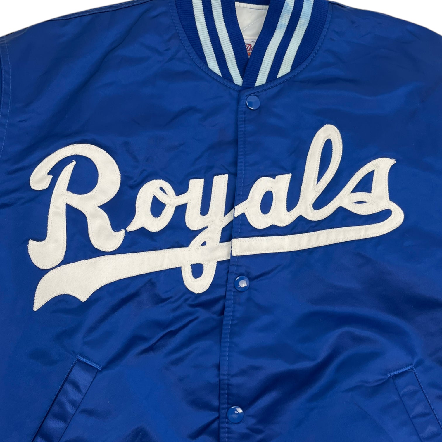 Vintage Kansas City Royals Starter Satin Jacket