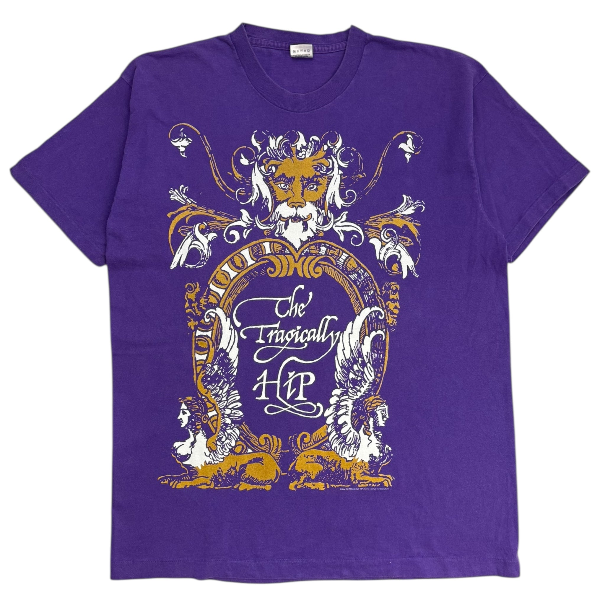 1994 Tragically Hip T-Shirt Purple