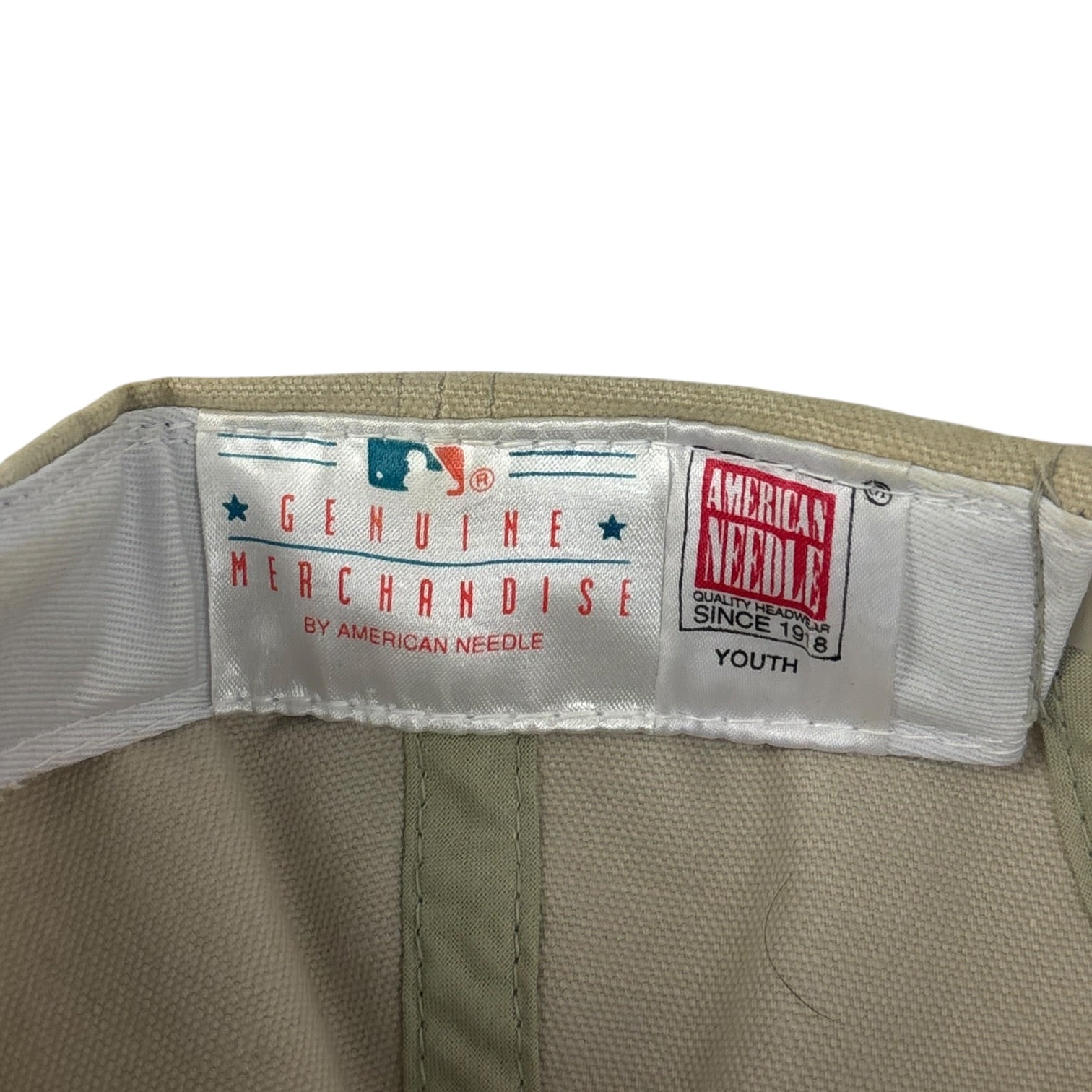 Vintage MLB Baltimore Orioles Hat Beige