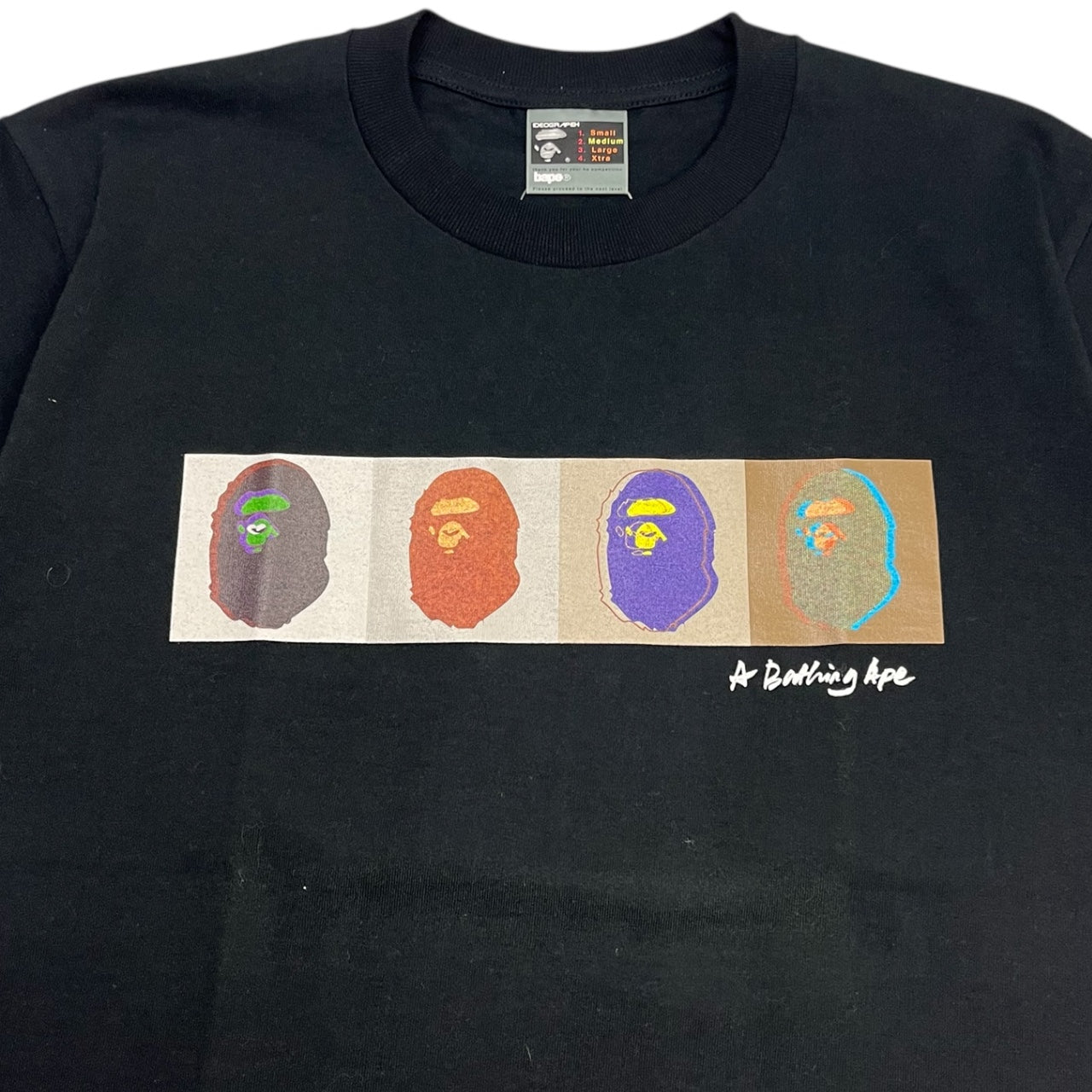 BAPE A Bathing Ape x Andy Warhol Apes Tee