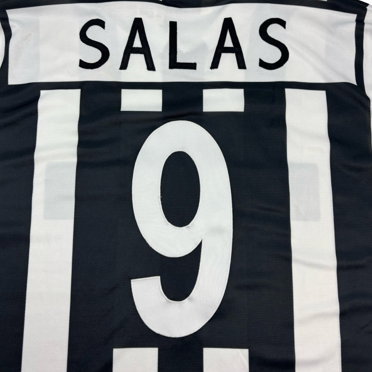 ‘01 Lotto Juventus Salas Home Jersey Black/White