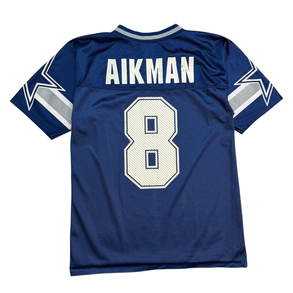 Vintage Logo Athletics Youth Dallas Cowboys Troy Aikman Jersey Blue