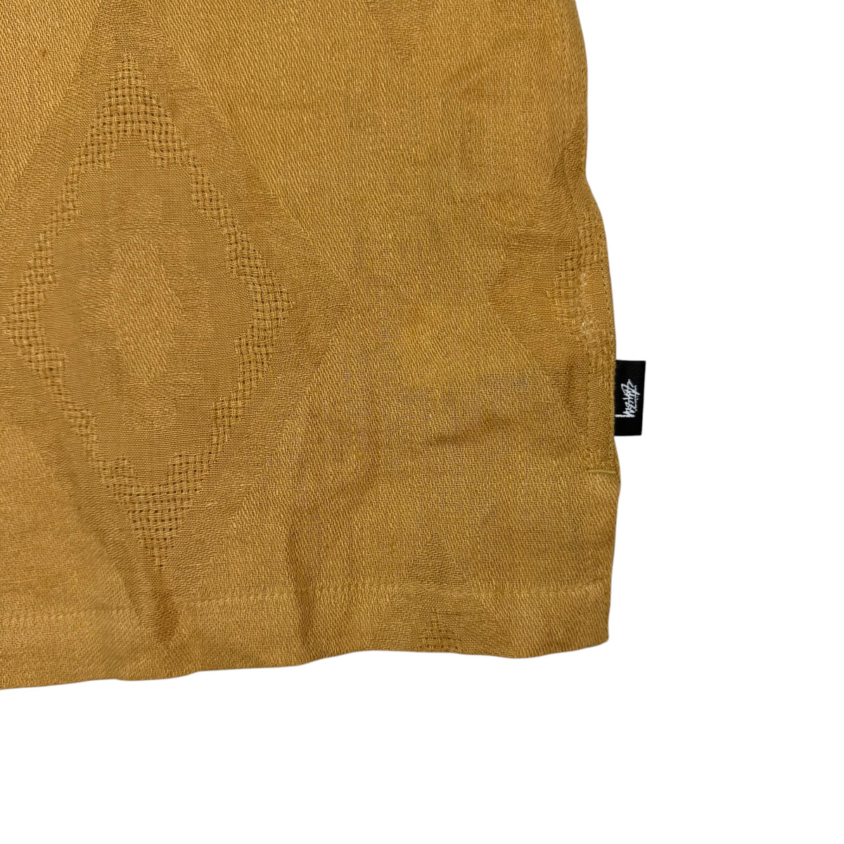 Stussy Jacquard Linen Shirt Tan