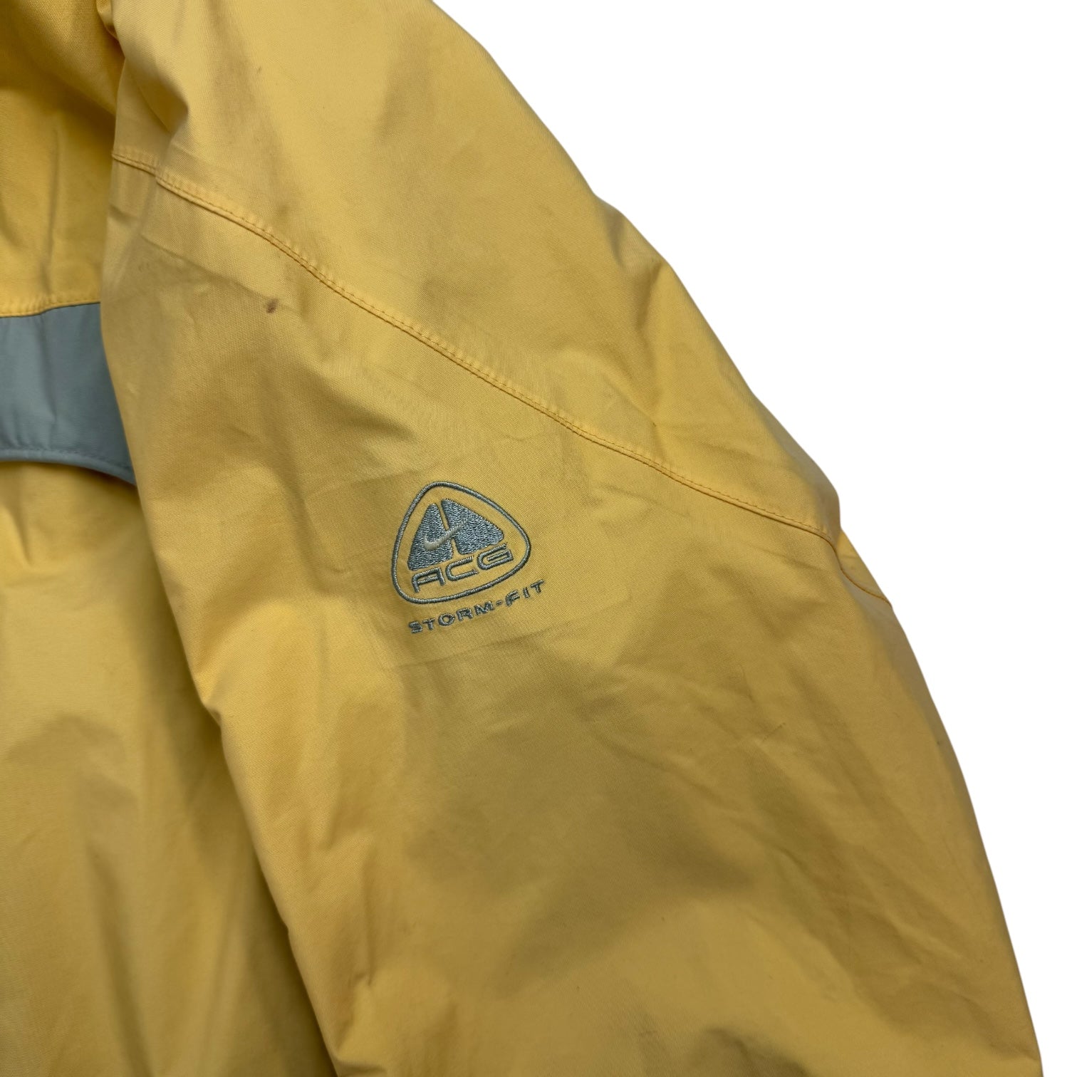 Vintage Nike ACG Storm Fit Shell Jacket Yellow