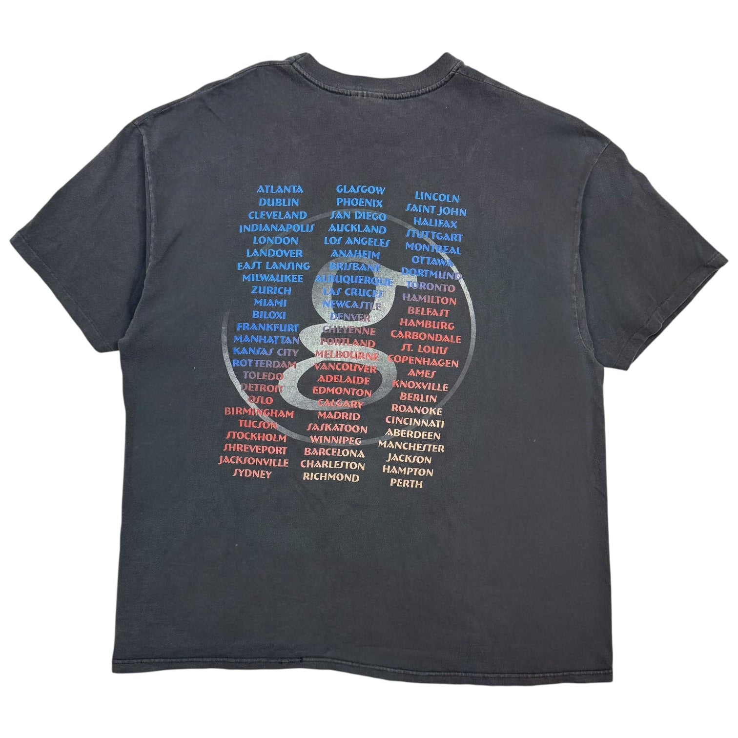 Vintage Garth Brooks Free Horses Tour Tee Black
