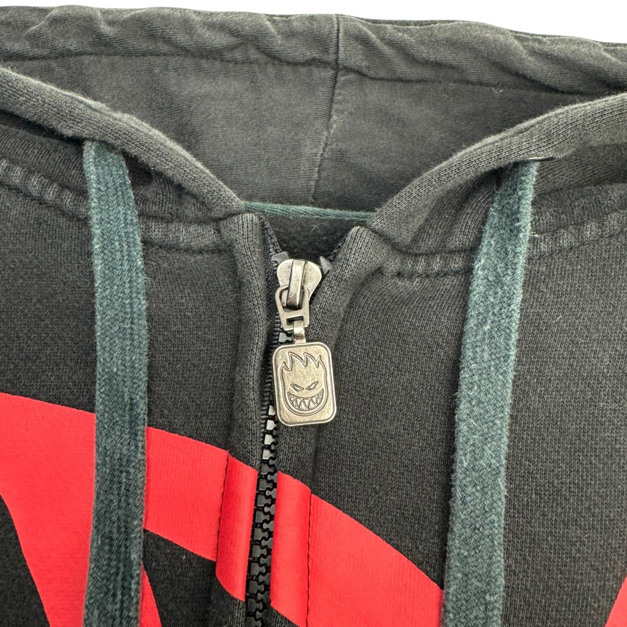 Vintage Spitfire Wheels Zip Up Skate Hoodie