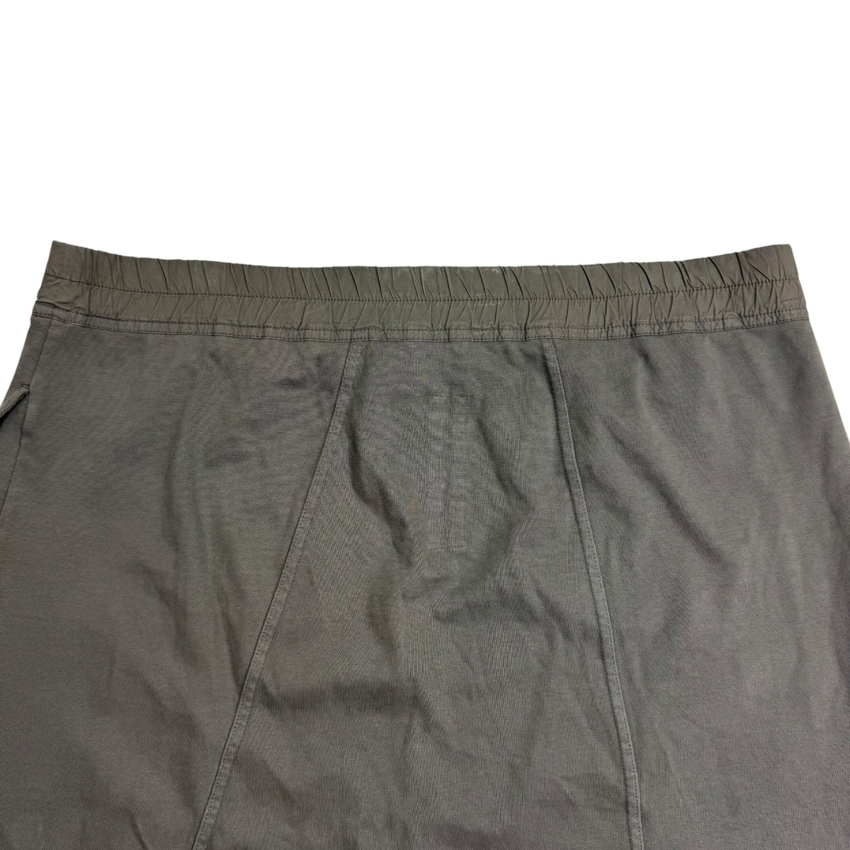 Rick Owens DRKSHDW Drop Crotch Cropped Shorts Dust
