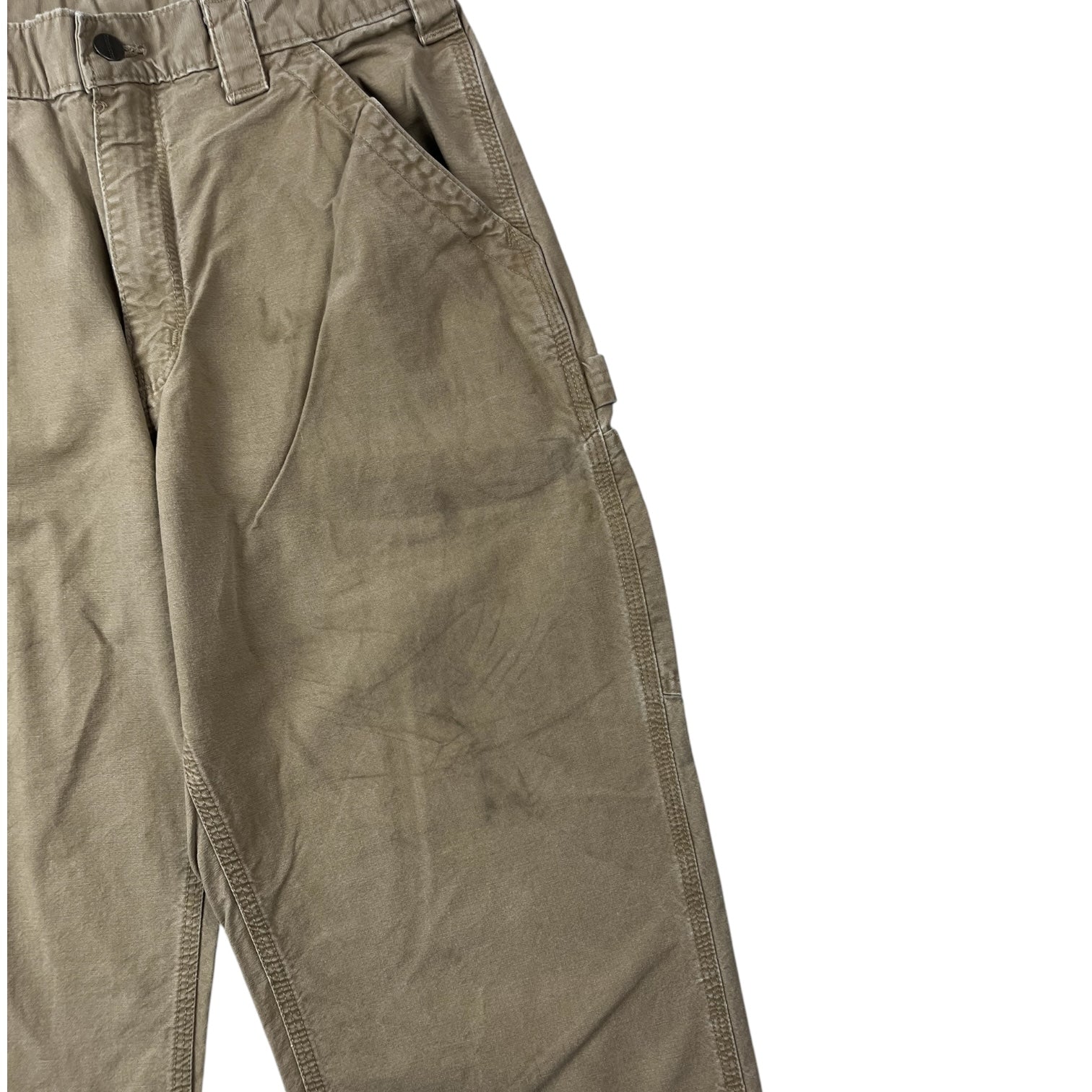 Vintage Carhartt Dungaree Pants Tan