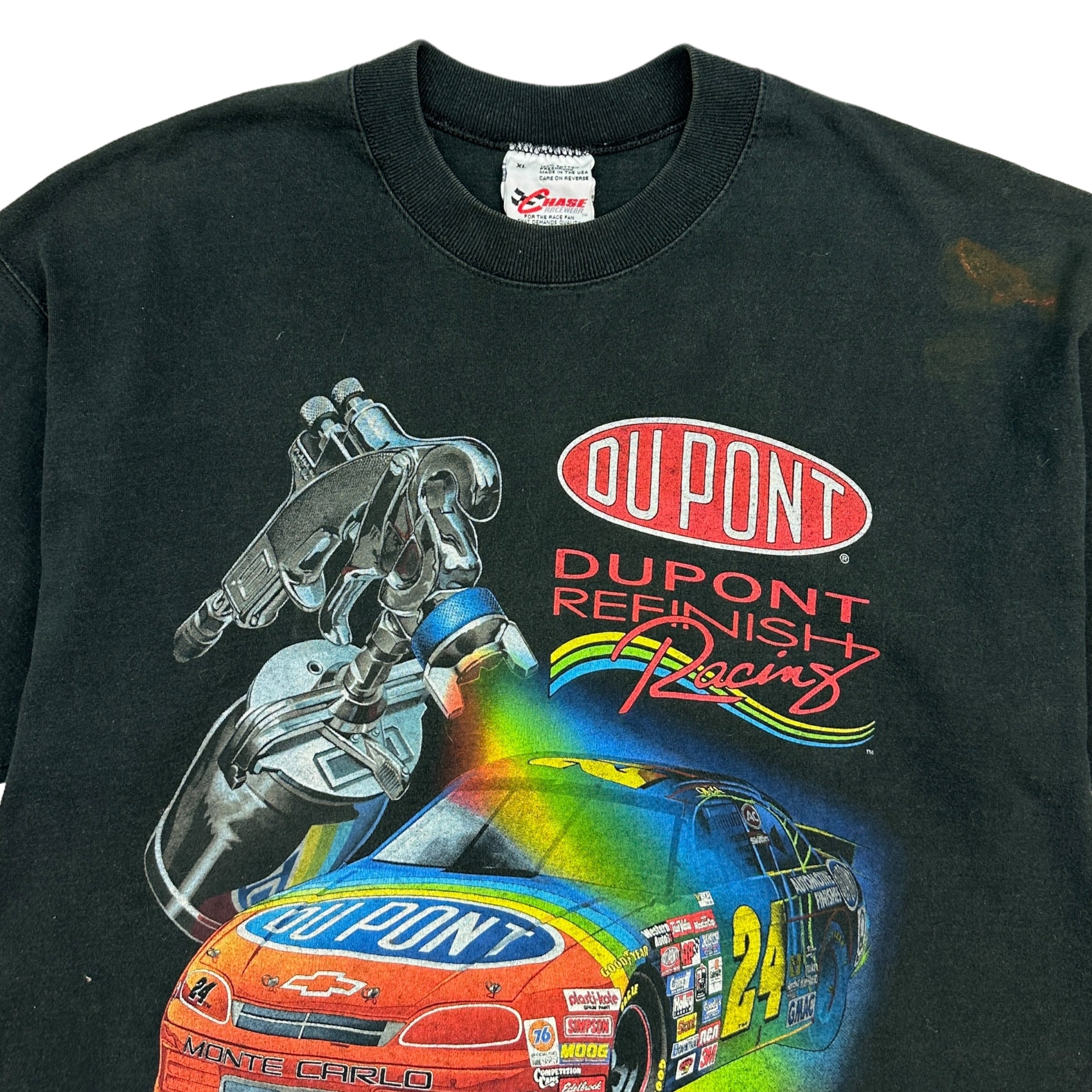 1995 Jeff Gordon Dupont Nascar Tee Black