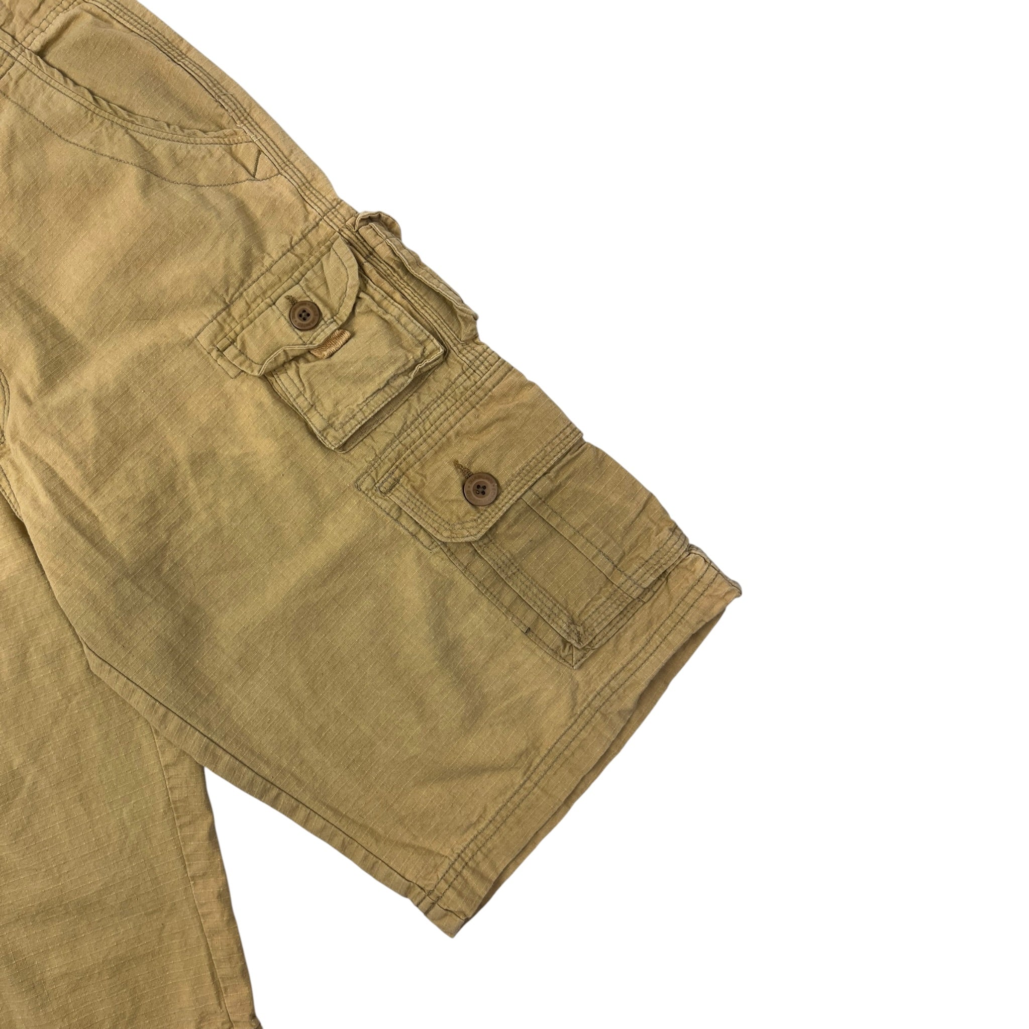 Vintage Y2K Ecko Unltd Beige Cargo Shorts