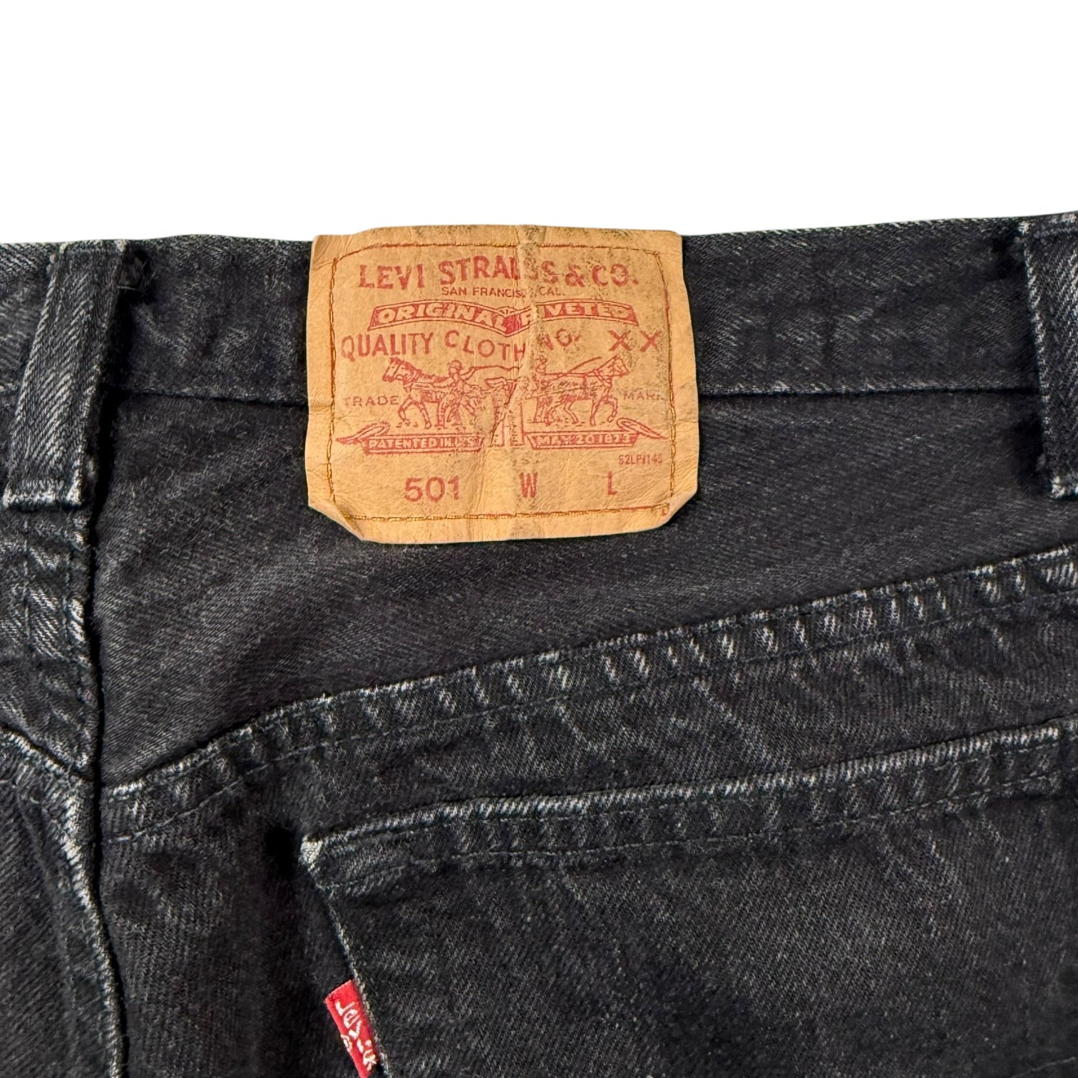 Vintage Levi’s 501 Denim Pants Black