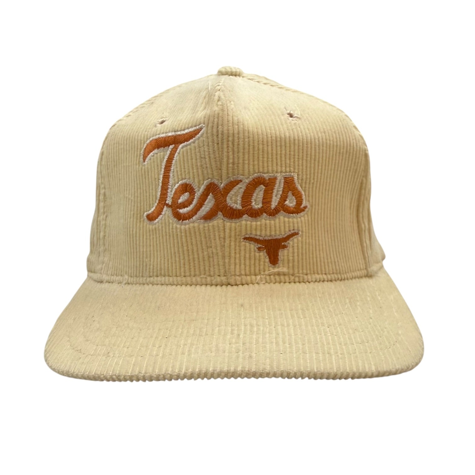 Vintage Texas Longhorns Corduroy Hat Beige